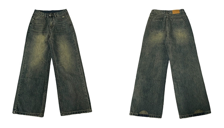 Vintage Aura Wide-Leg Jeans