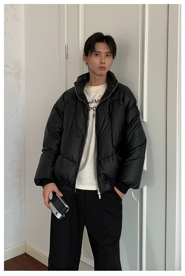 Classic Black Down Puffer Jacket