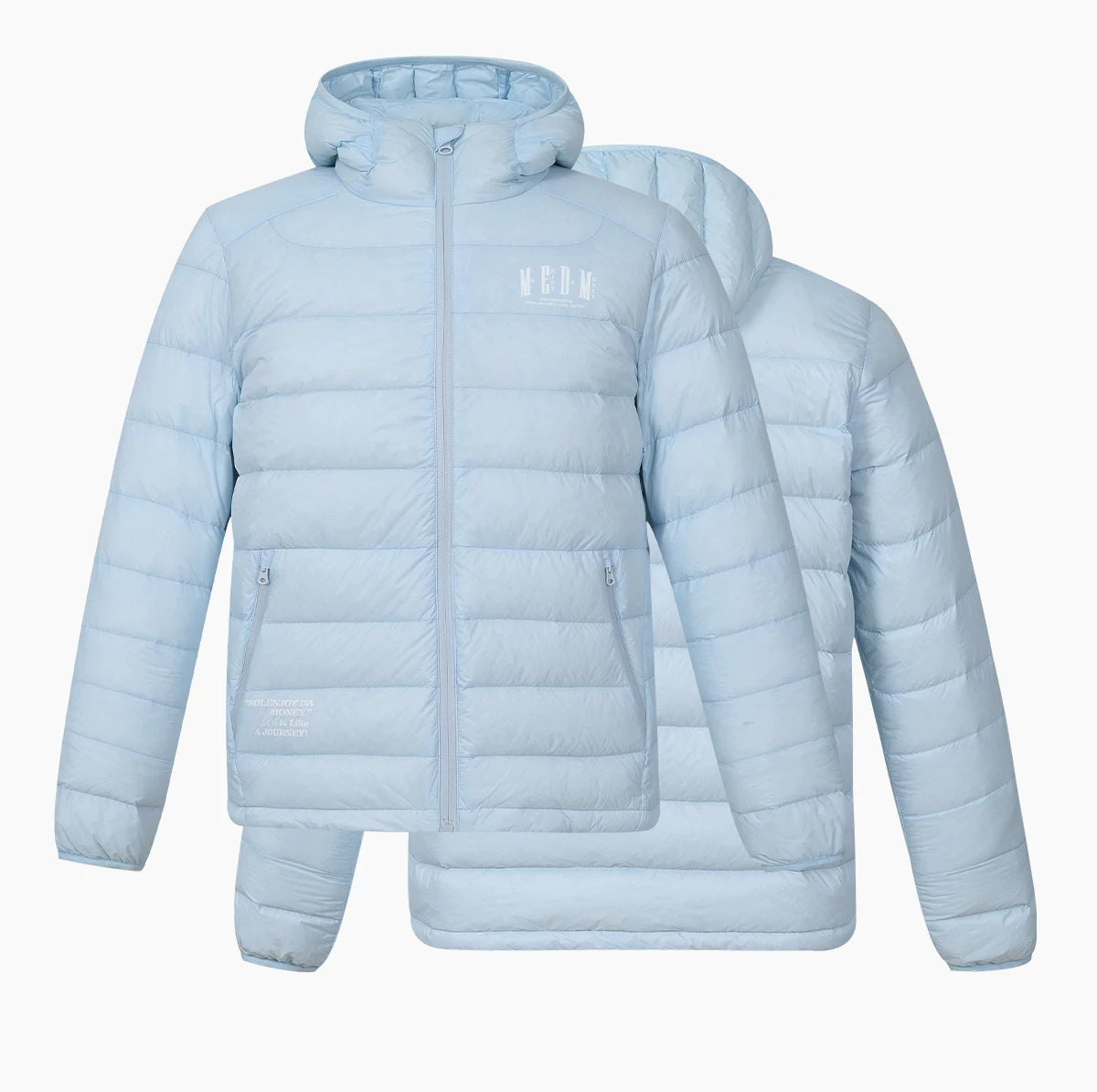 Ultra-Light Hooded Down Puffer Jacket