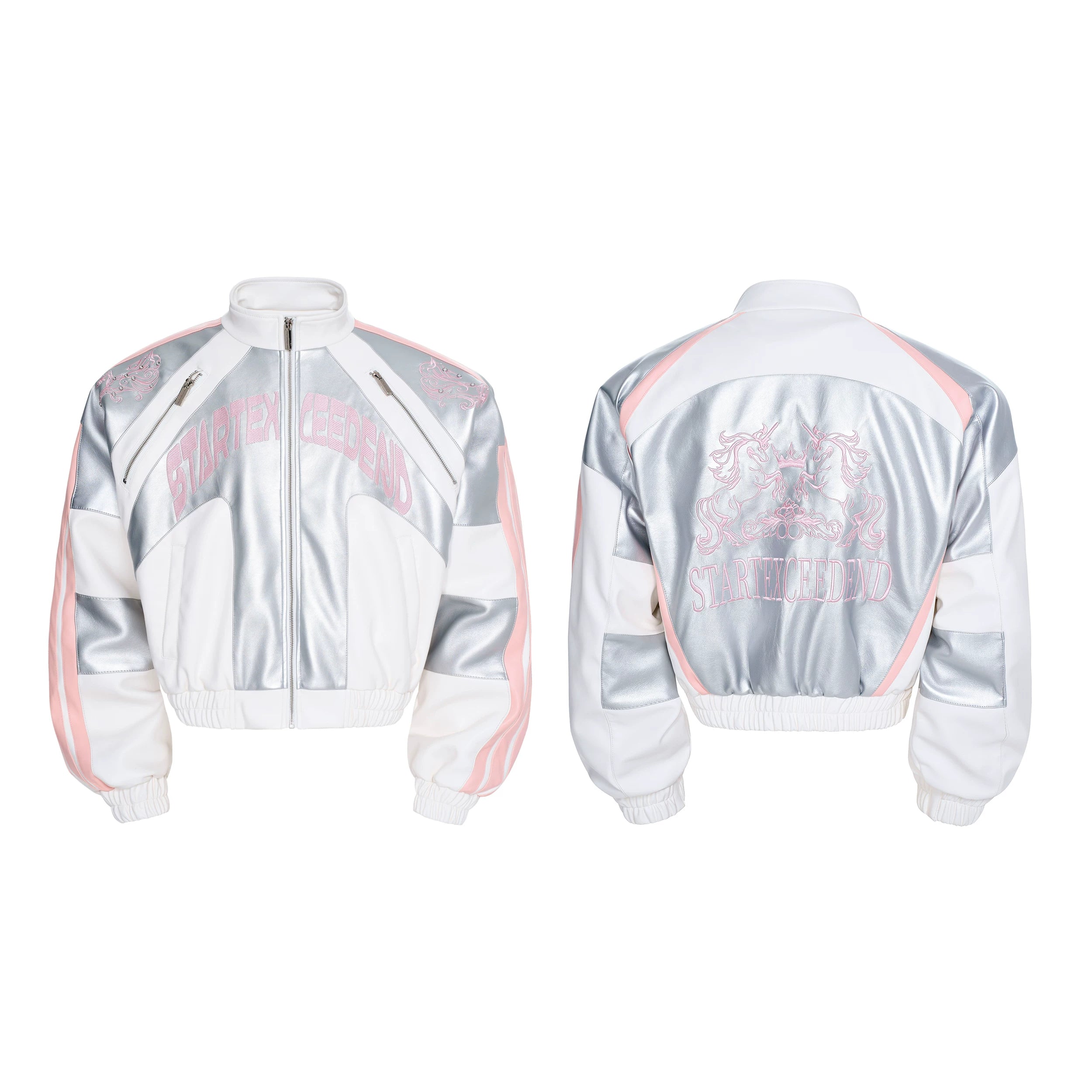 Circuit Racer PU Leather Jacket