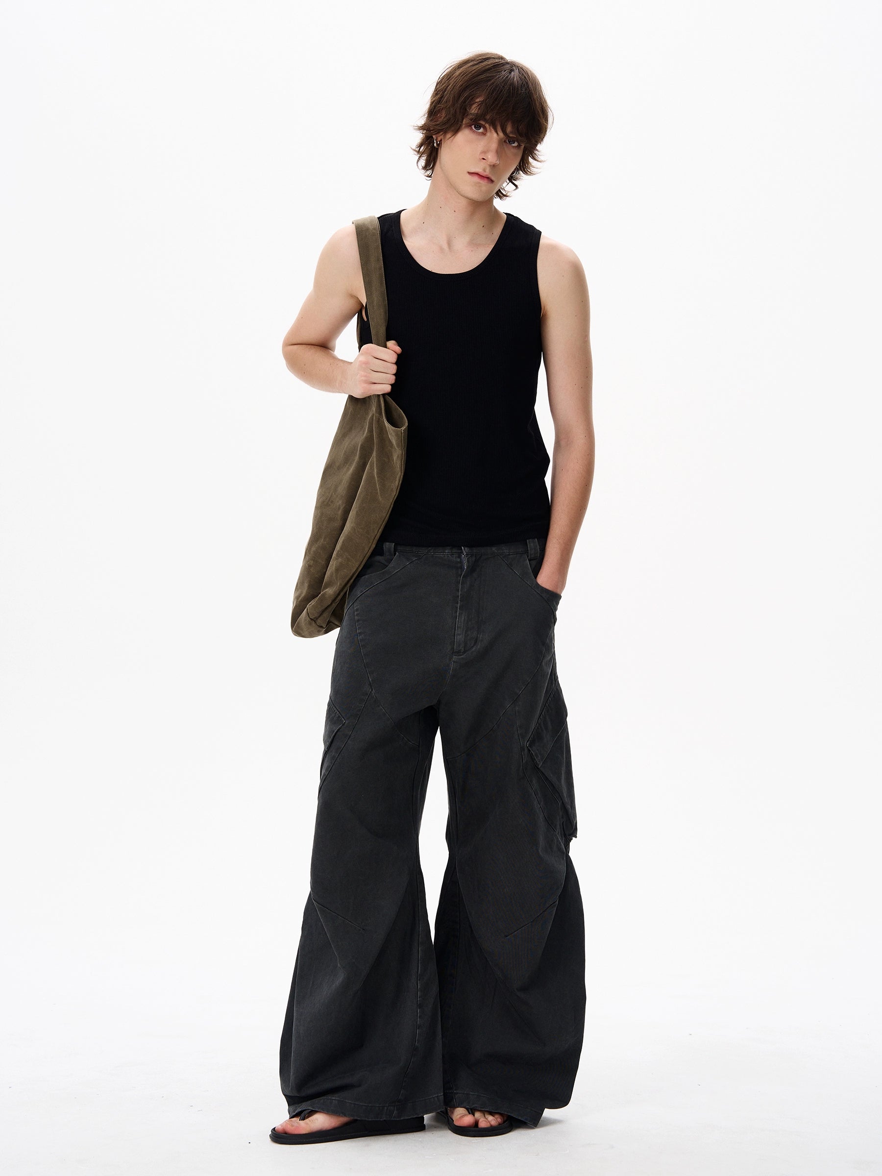 Ribbed Cotton Tank Top