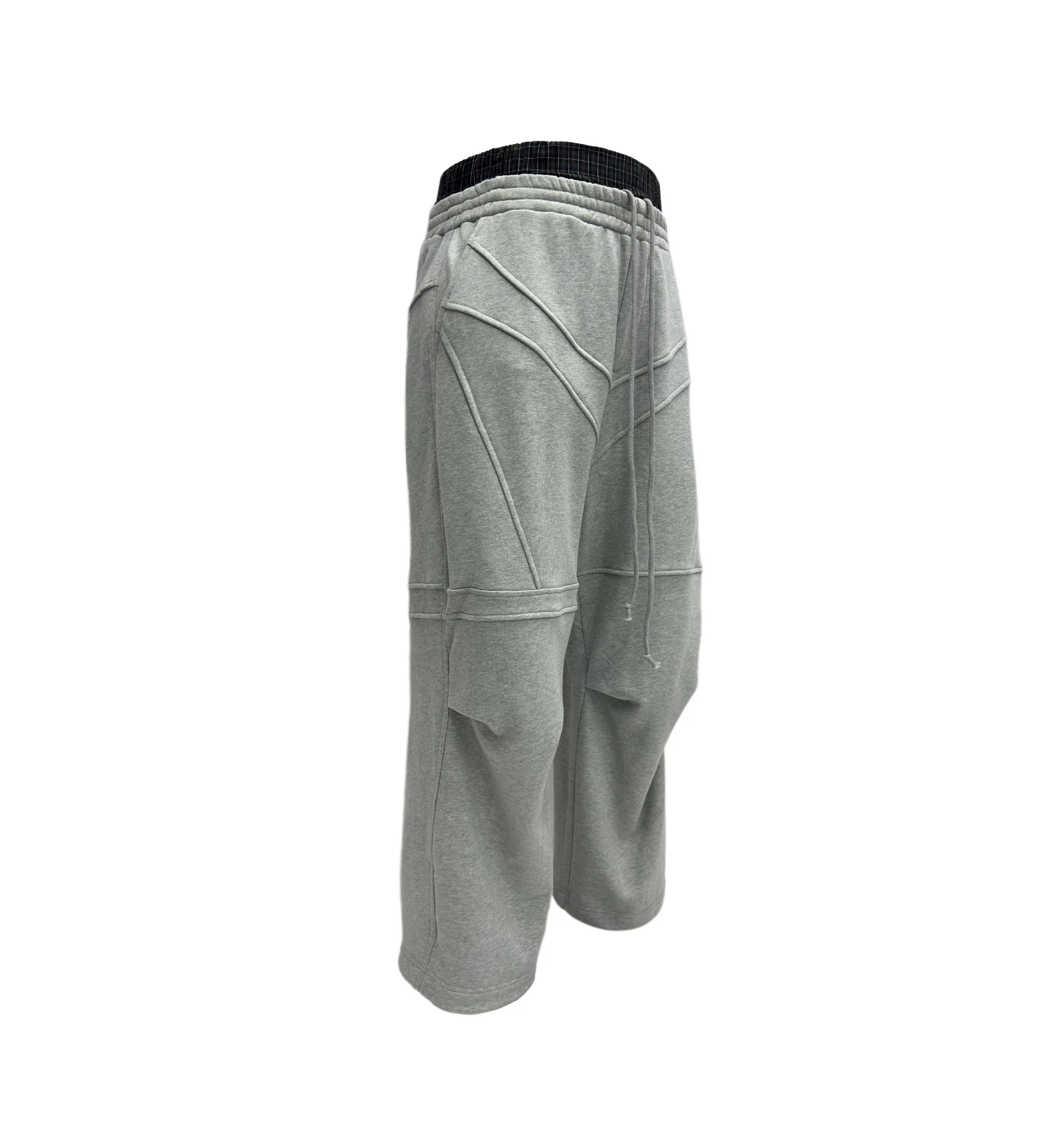 Circuit Paneled Drape Sweatpants