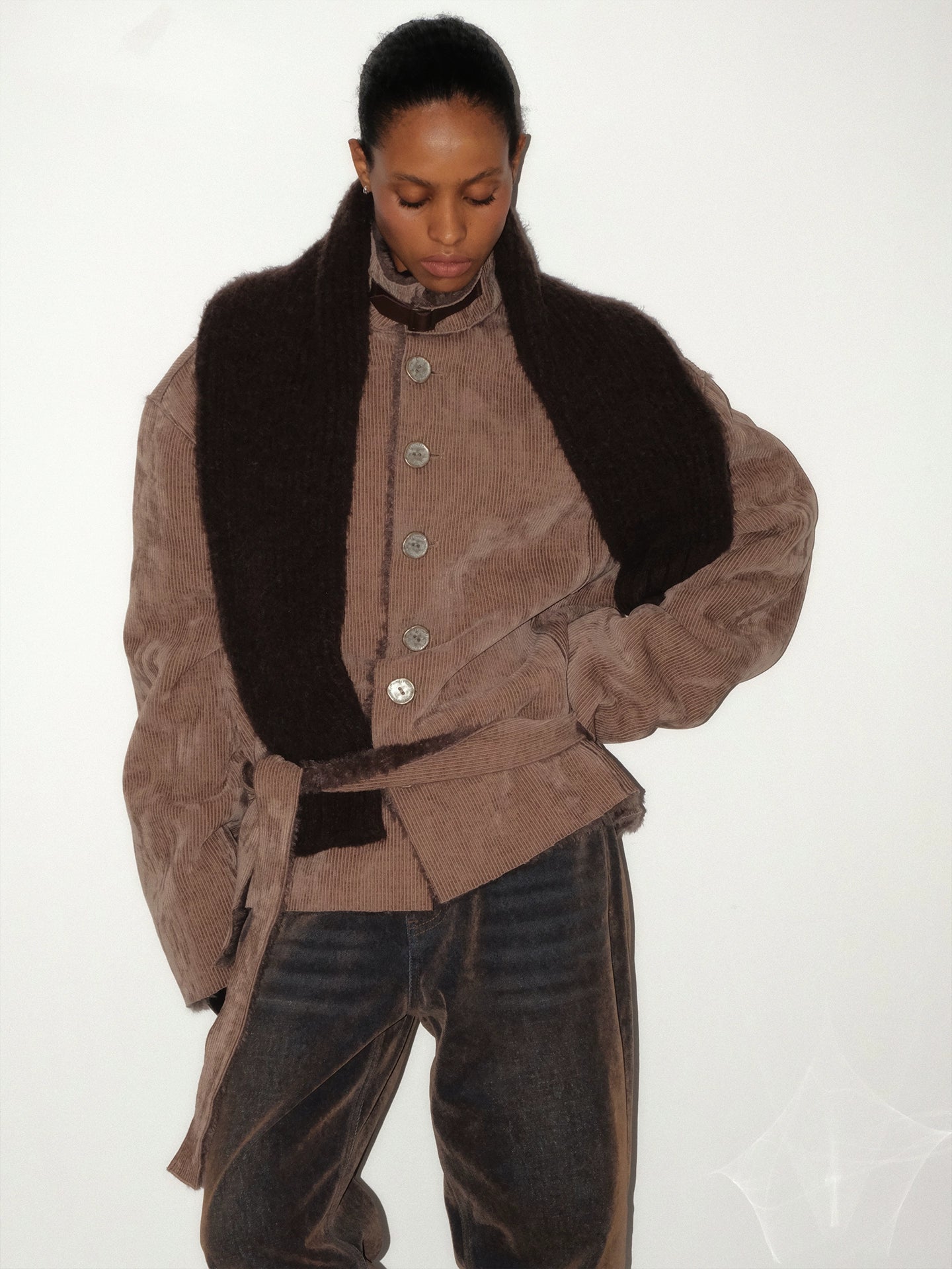 TimberFleece Belted Cord Jacket