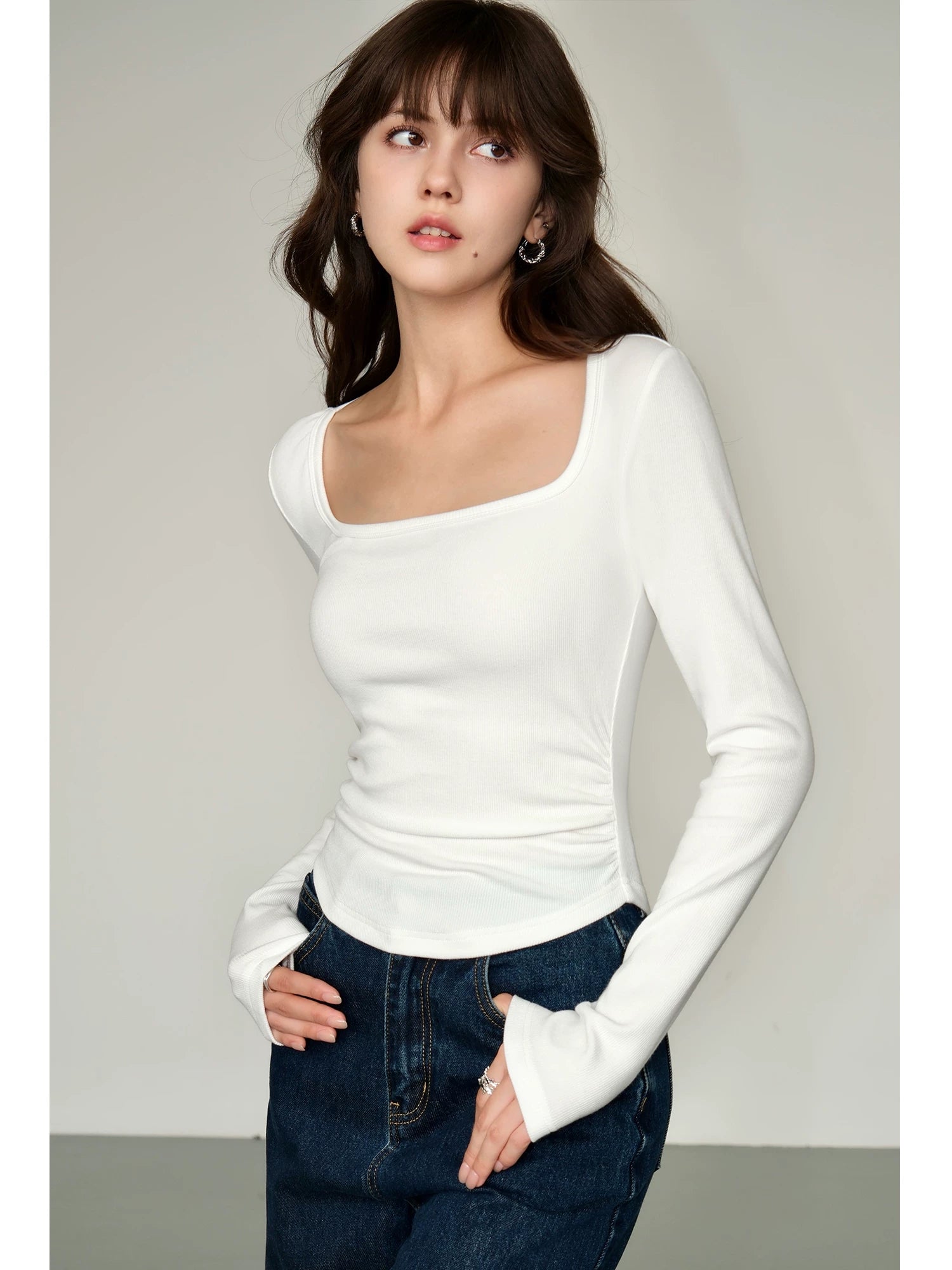 Cloudform Fitted Crop Top