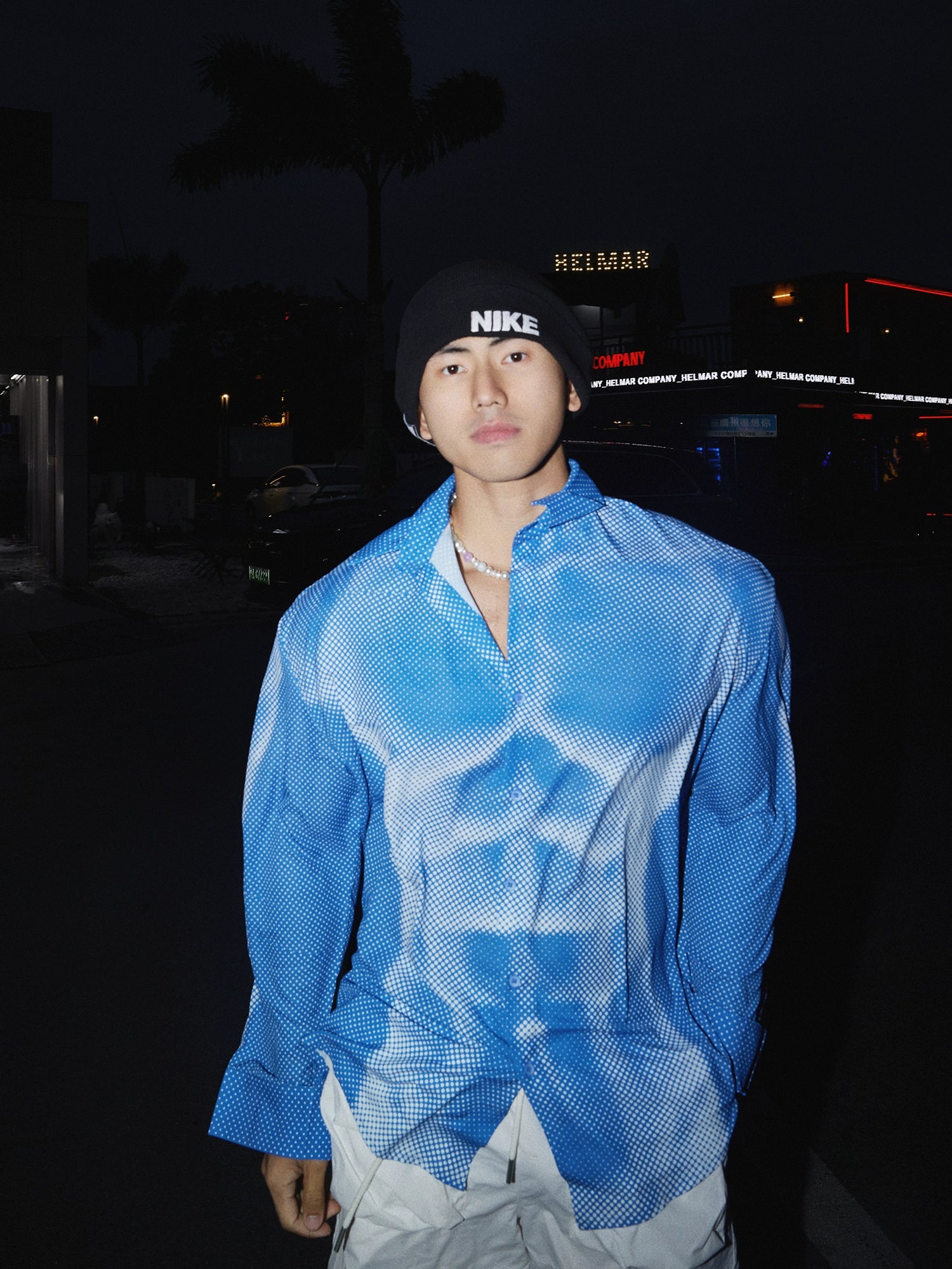 Muscle Optical Illusion Print Shirt