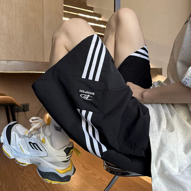 Tri-Stripe Lounge Tech Shorts