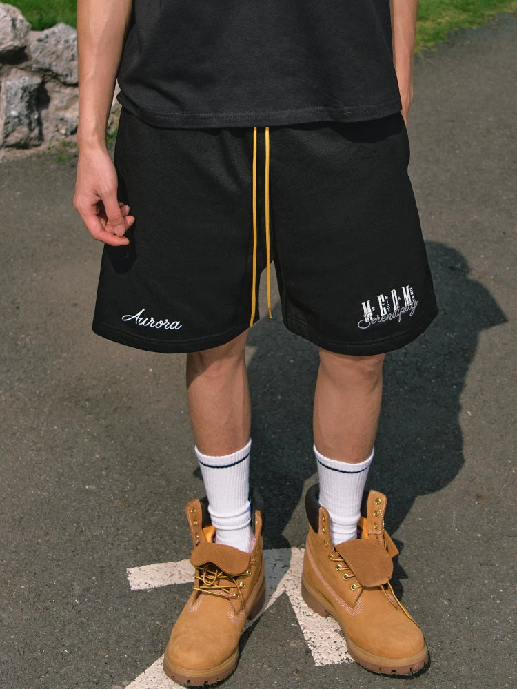 Metroline Drop-Crotch Sweat Shorts