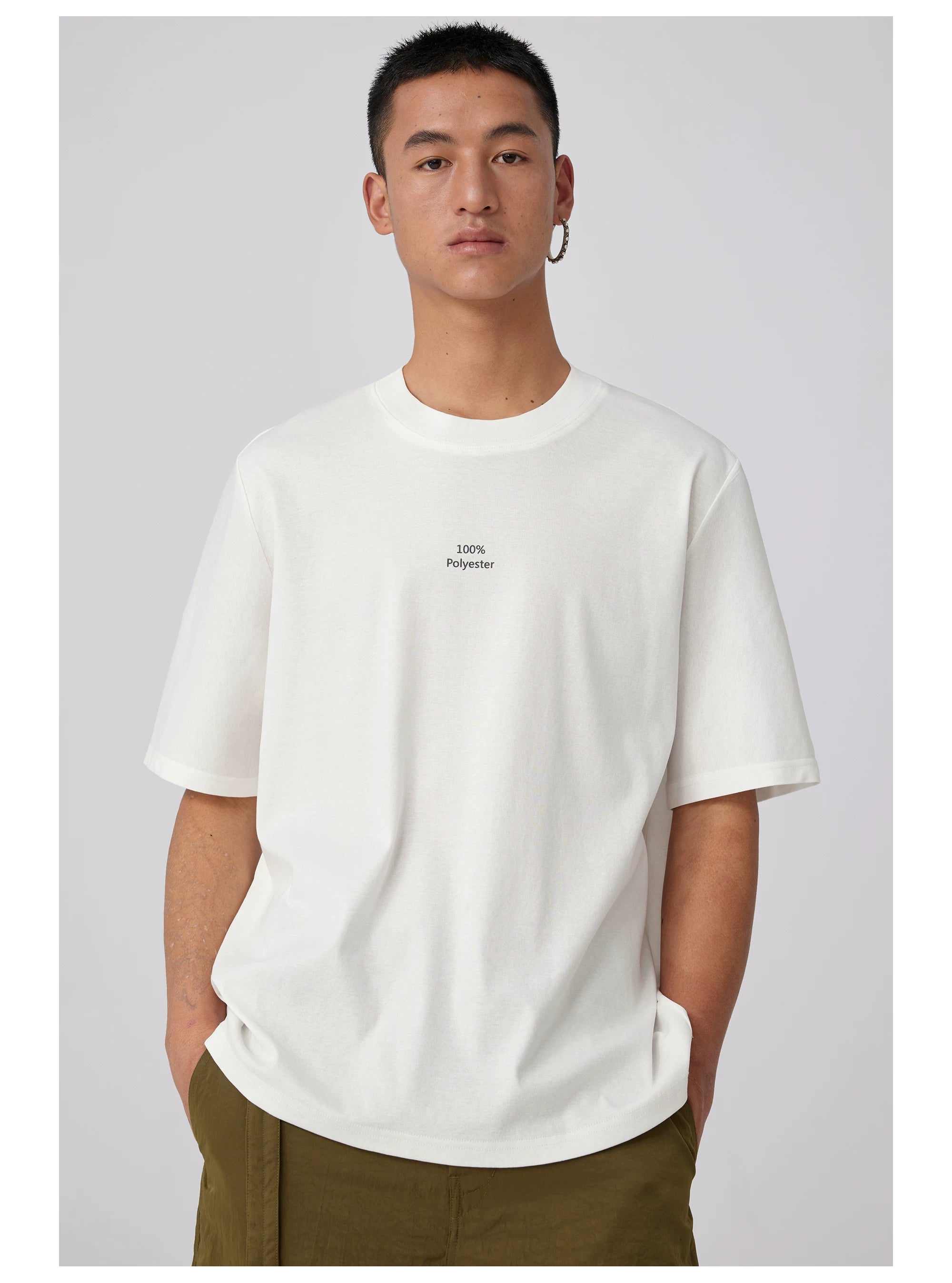 Minimal Logo Oversized T-Shirt