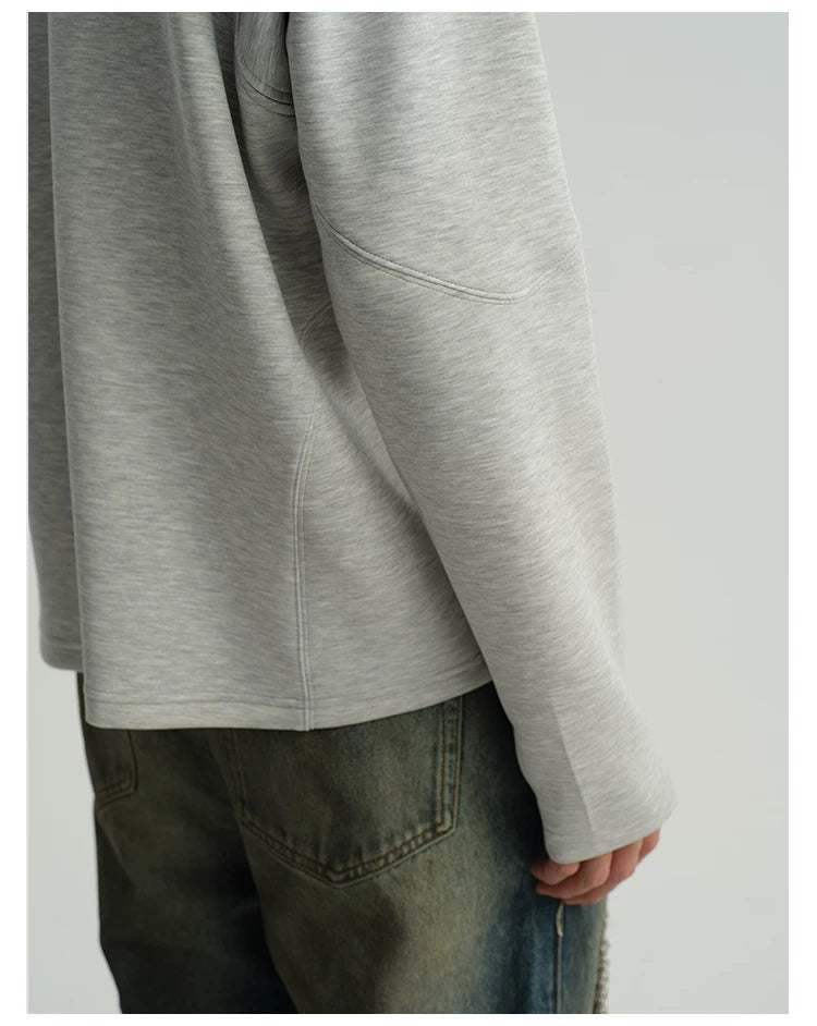 Panelled Crewneck Sweatshirt