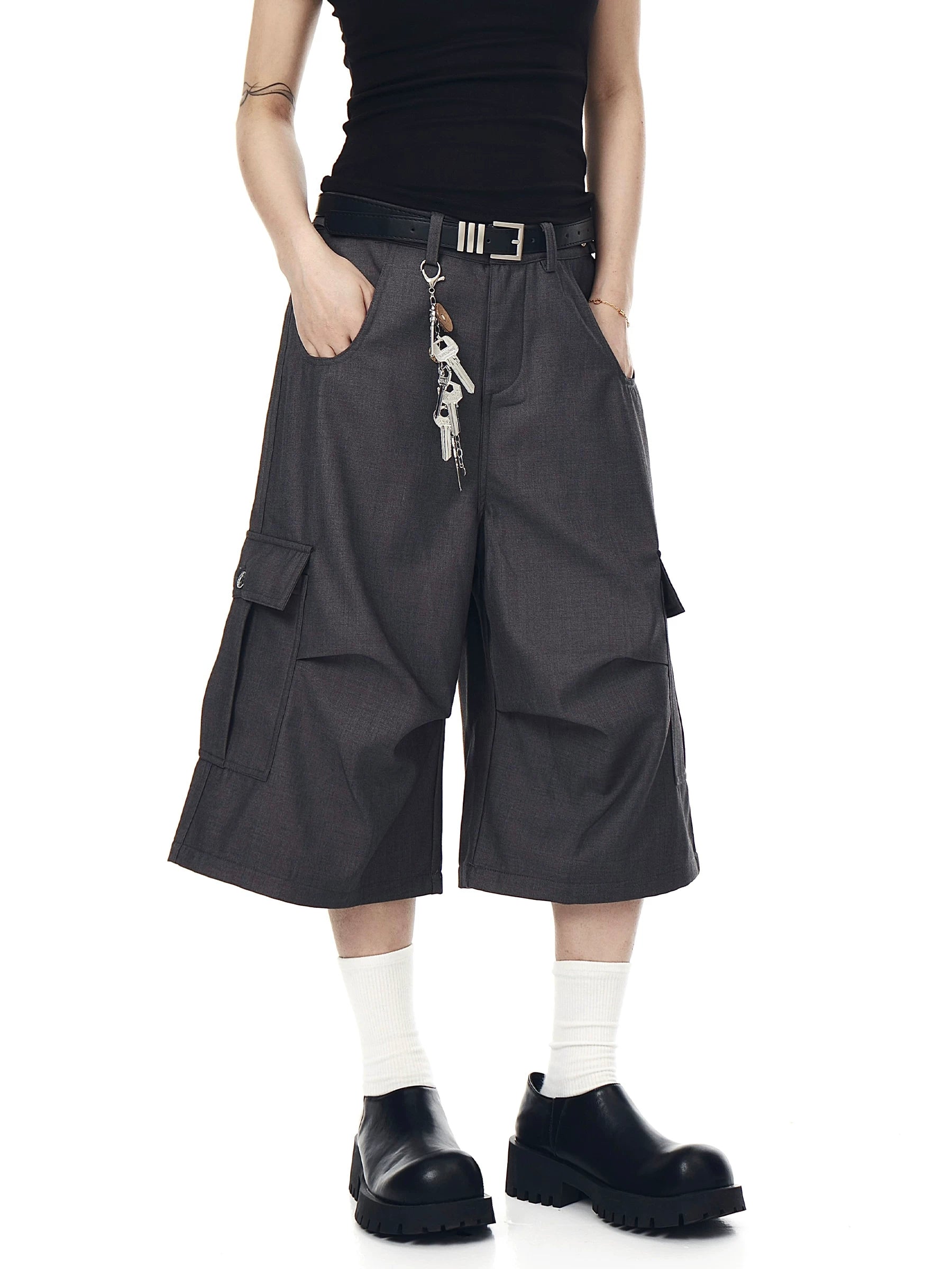 Metro Forge Culotte Cargo Shorts