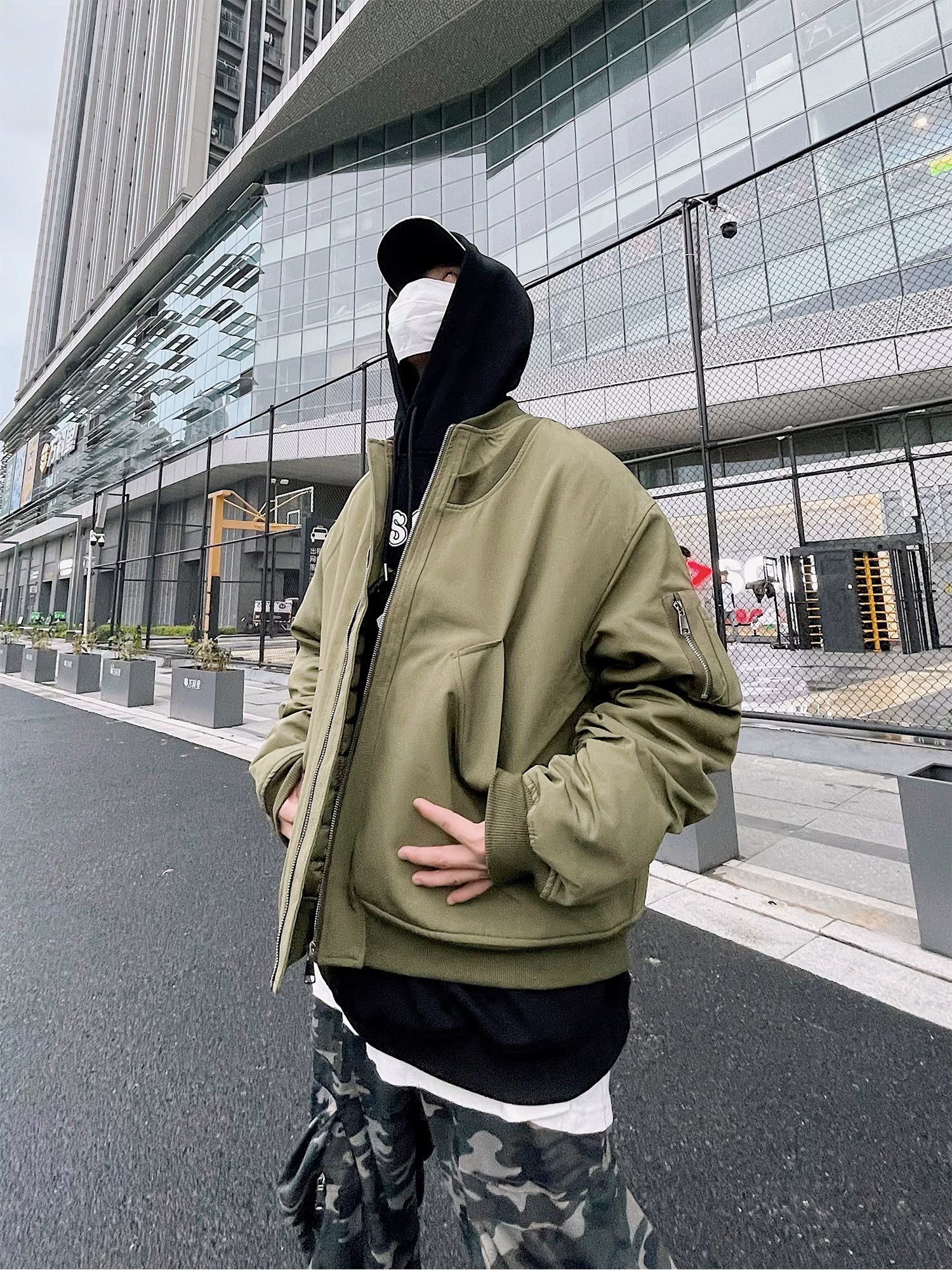 Mono Loop Modular Bomber Jacket