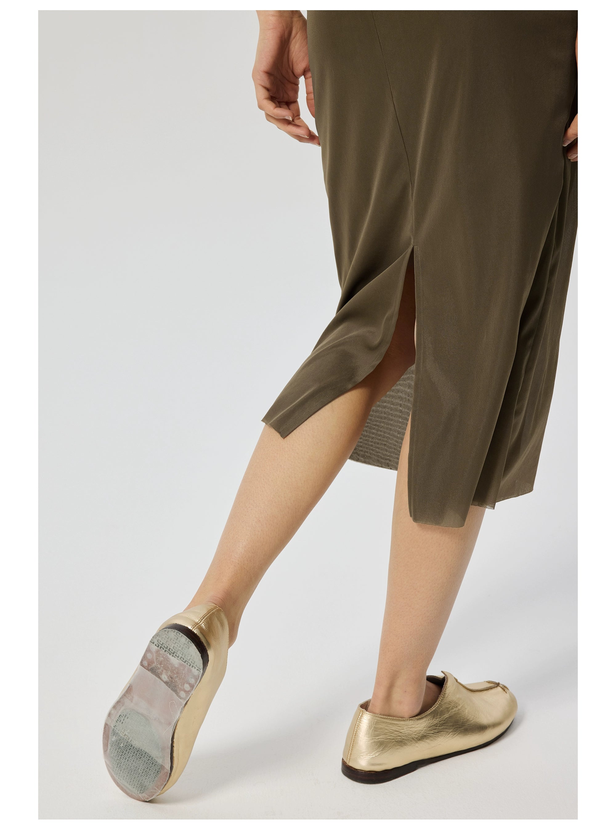Knee-Length Straight Skirt