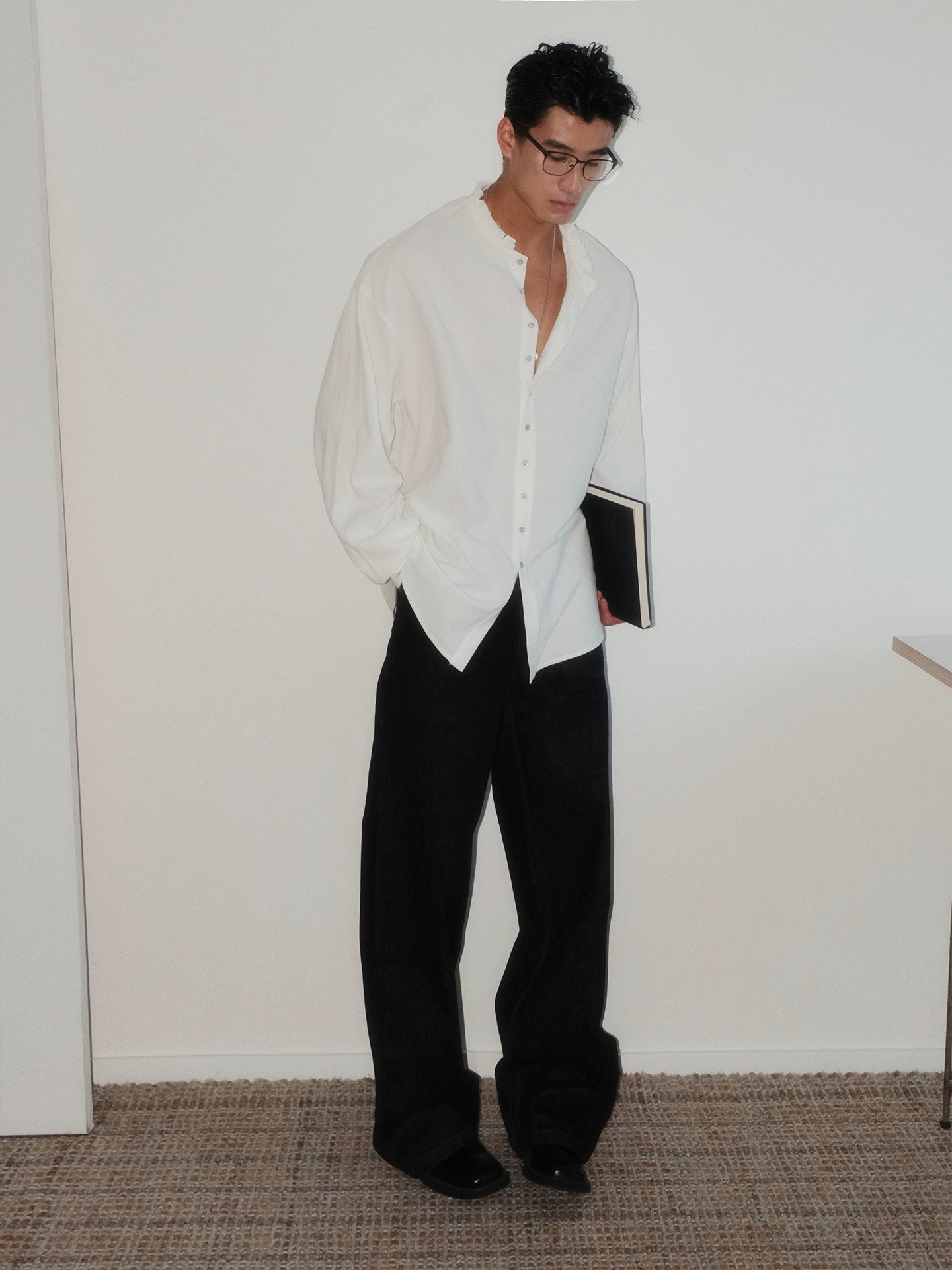 CloudRuffle Relaxed Collar Shirt