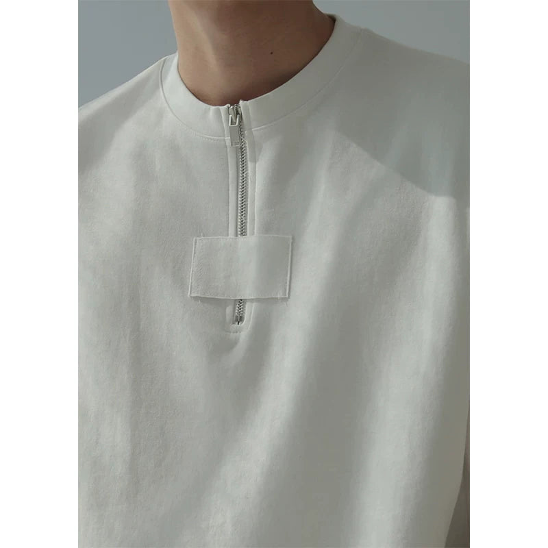 Polar Zipfront Minimal Tee