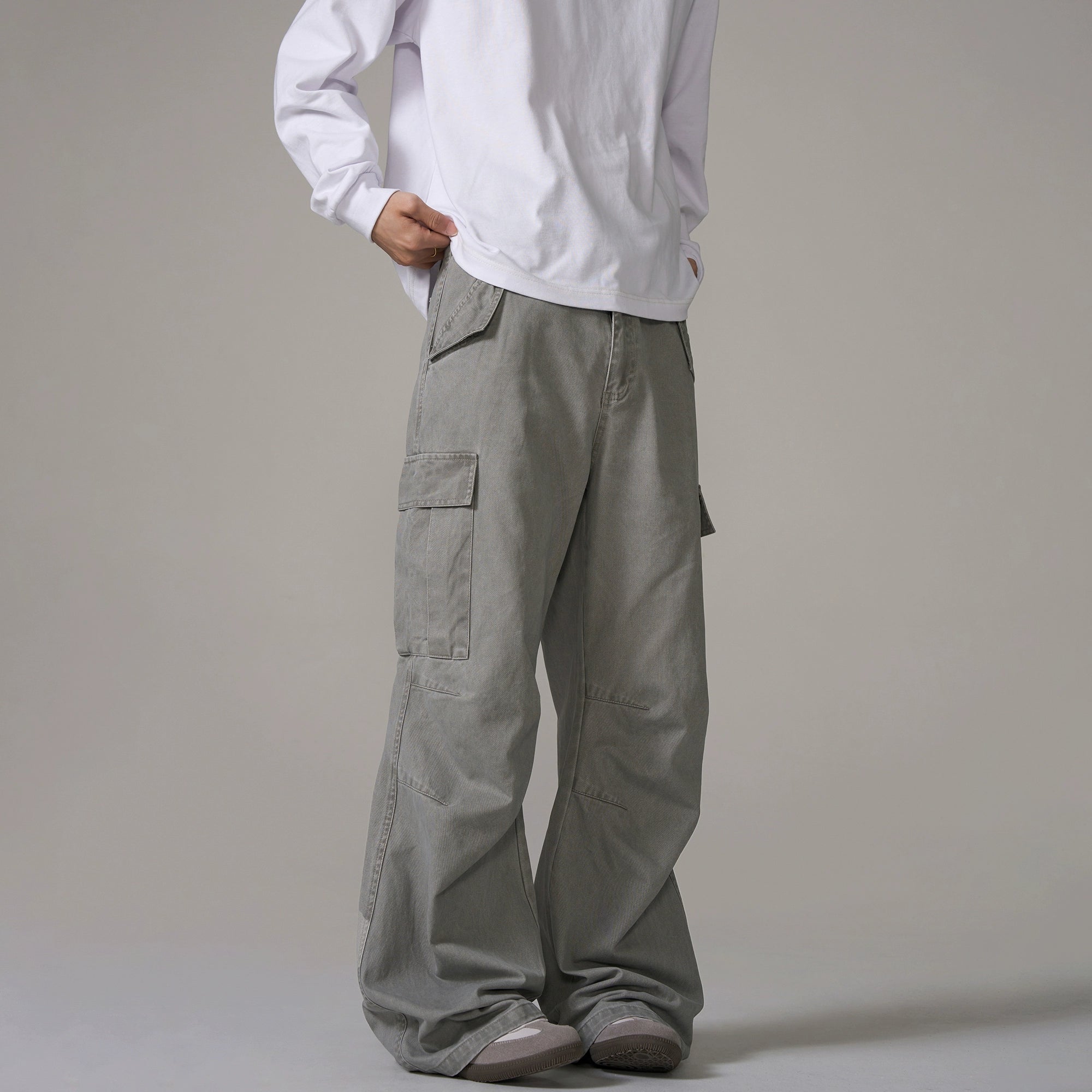 Dust Trail Wide Cargo Pants