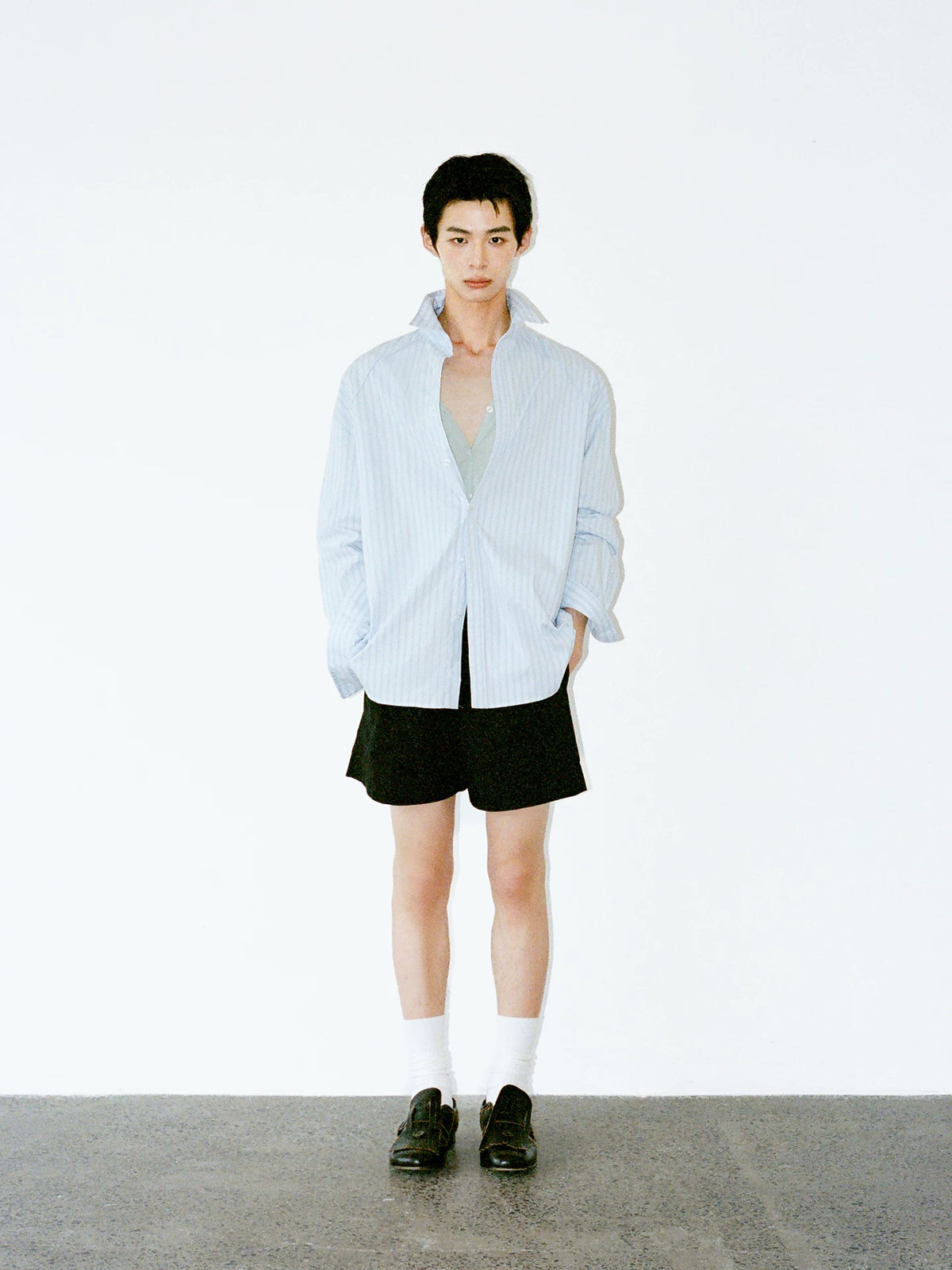 Airstream Pinstripe Oversized Shirt