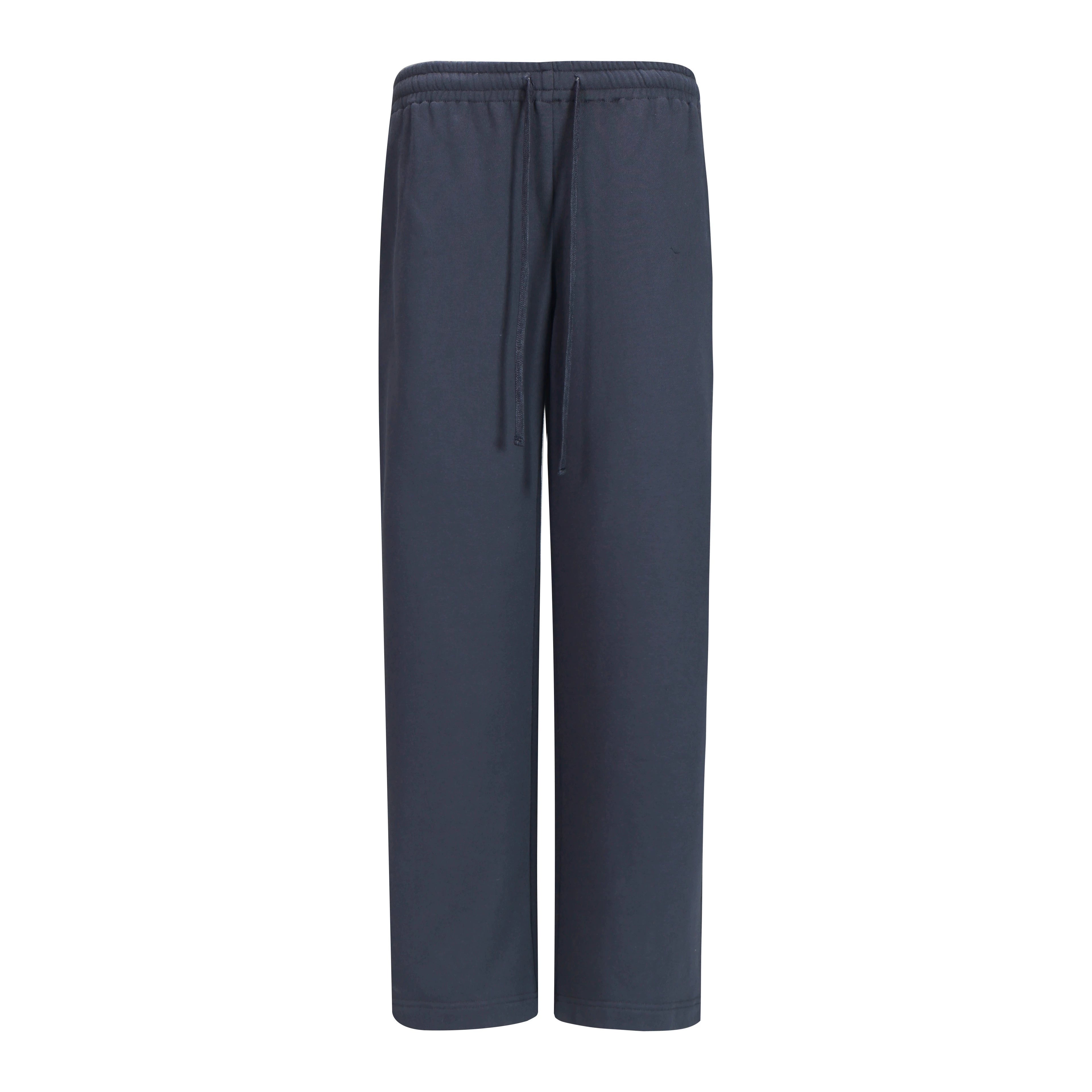 Pantalon sportif à pattes droites en ligne lâche