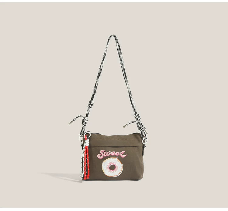 Sweet Sprinkle Donut Rope Crossbody