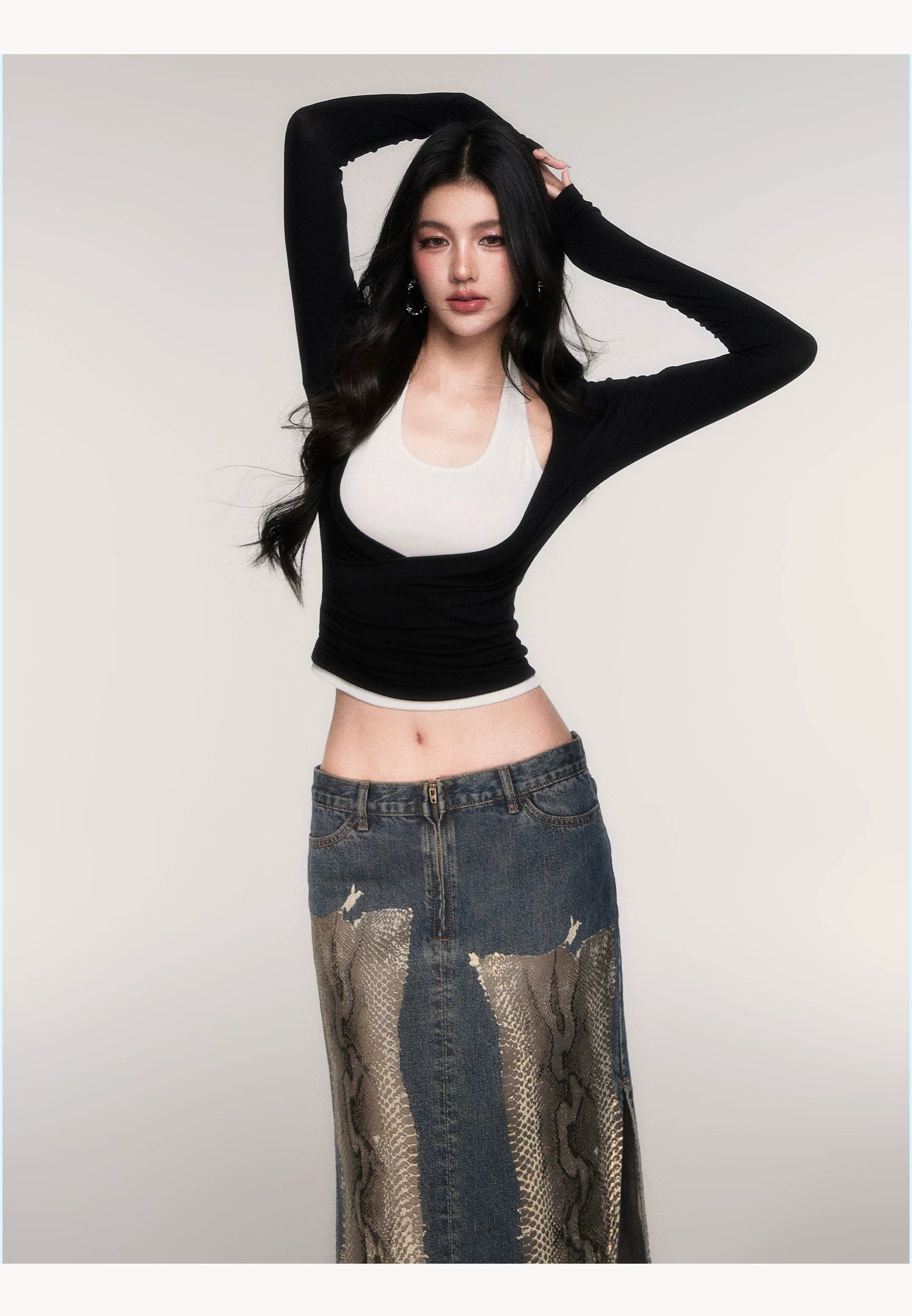 Mirage Wrap Layer Top