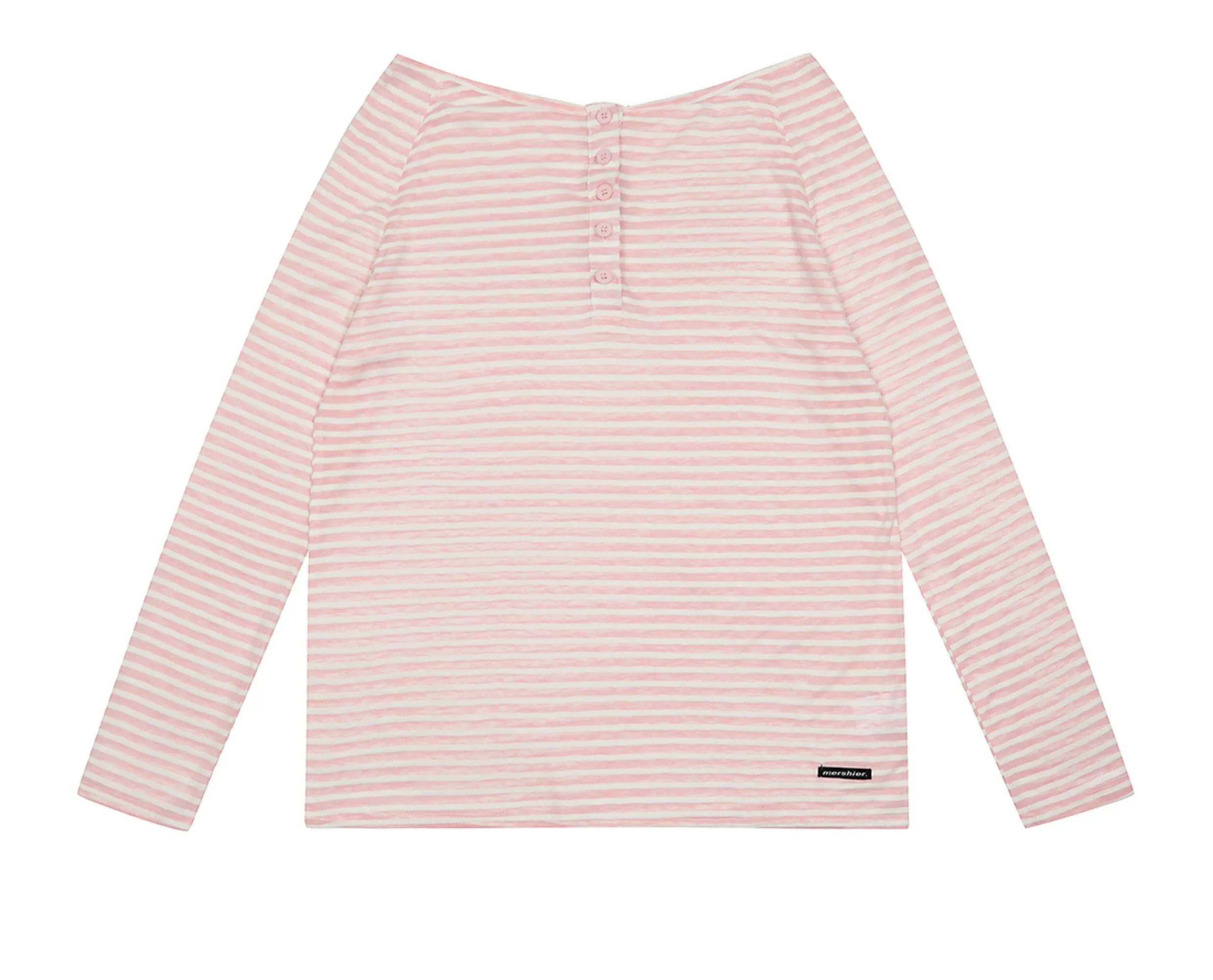 Twist Stripe Off Shoulder Top