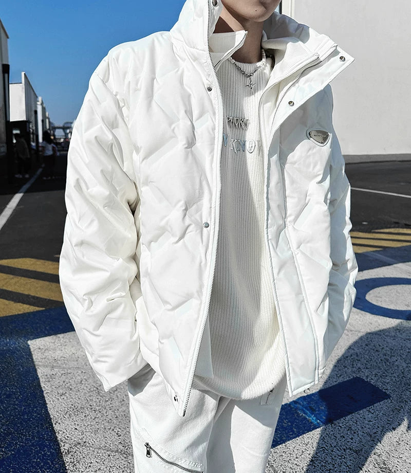 Arctic Prism Quilted Puffer Jacket