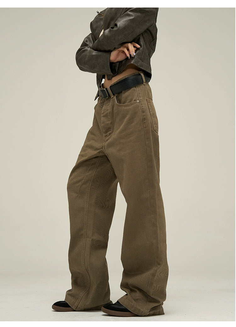 Wide-Leg Carpenter Pants
