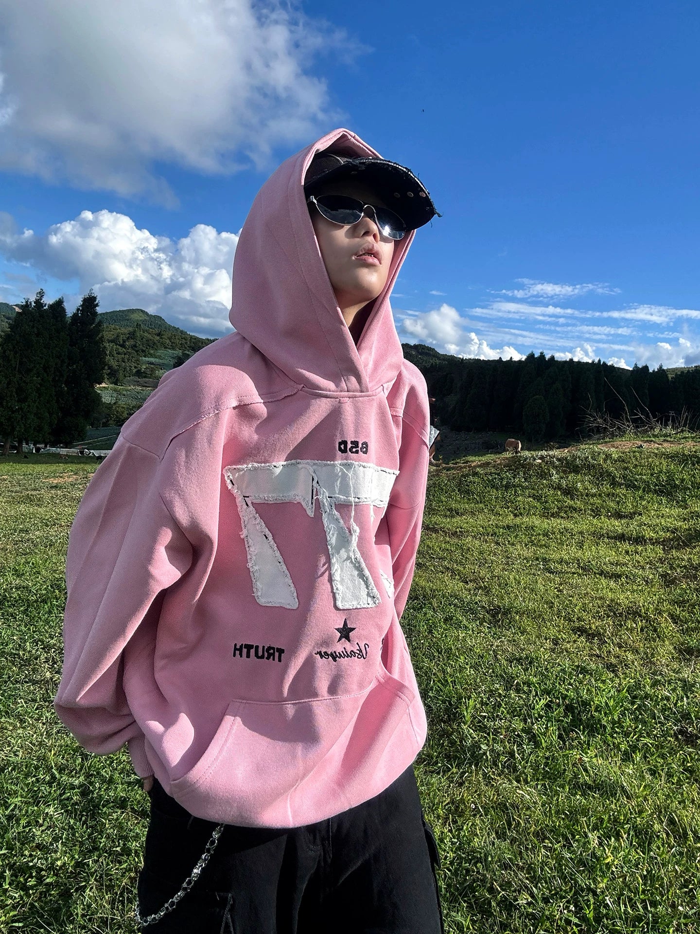 Frontier Bar Oversize Hoodie