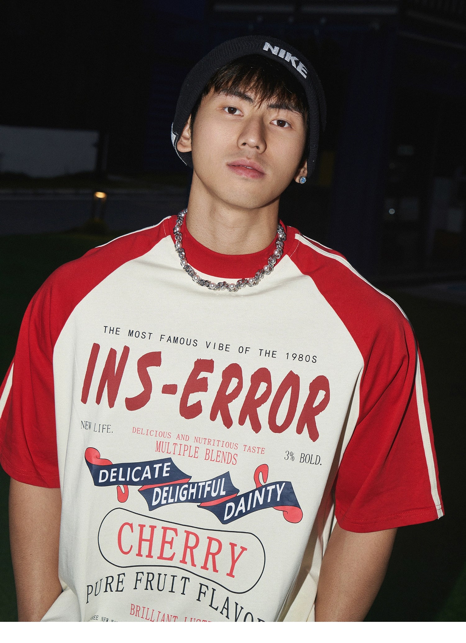 INS-ERROR Graphic Raglan Tee