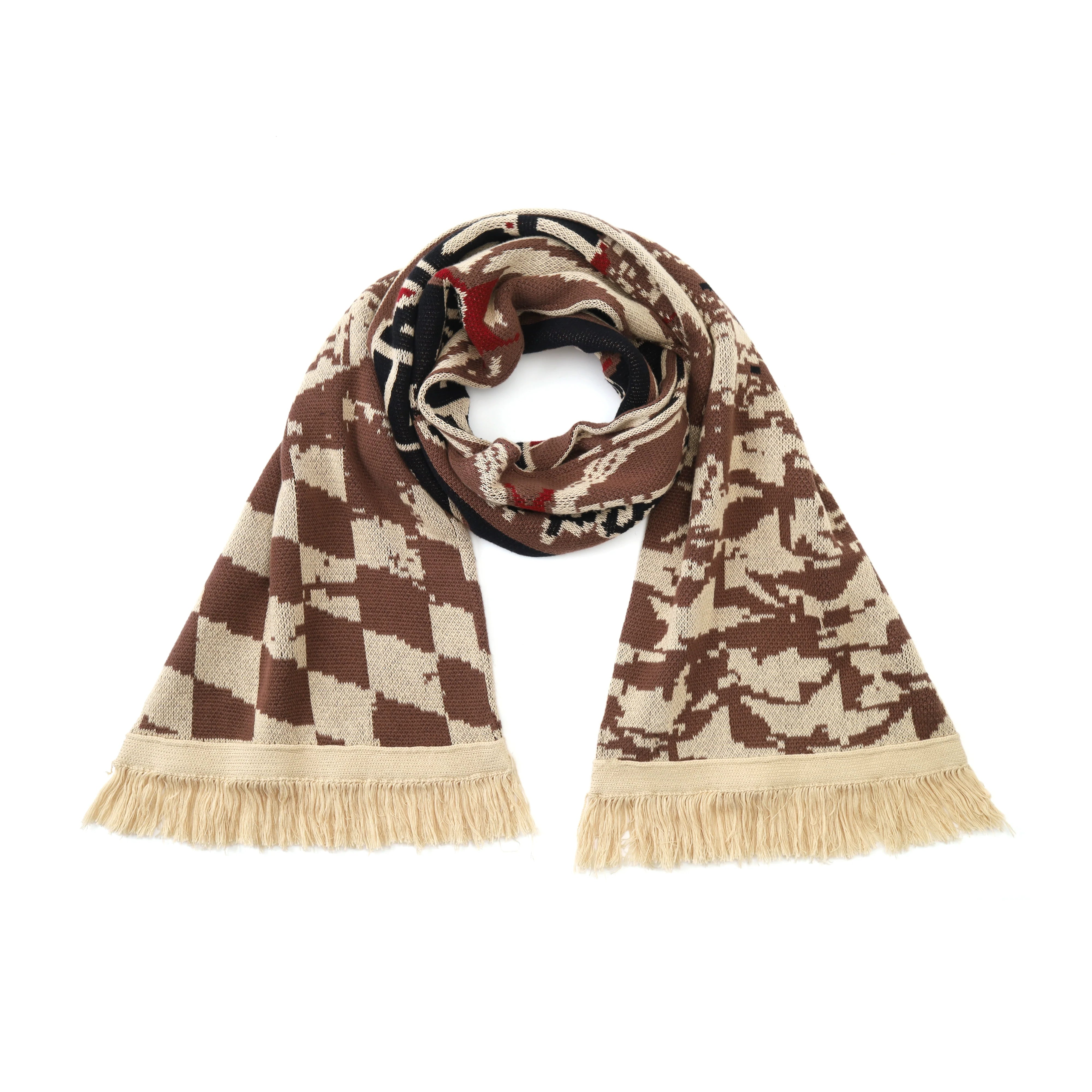Men's Racing Jacquard Knit Snood