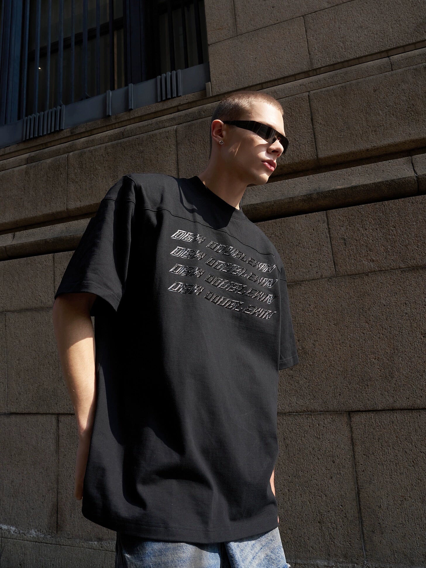 ShadowScript Embossed Street Tee