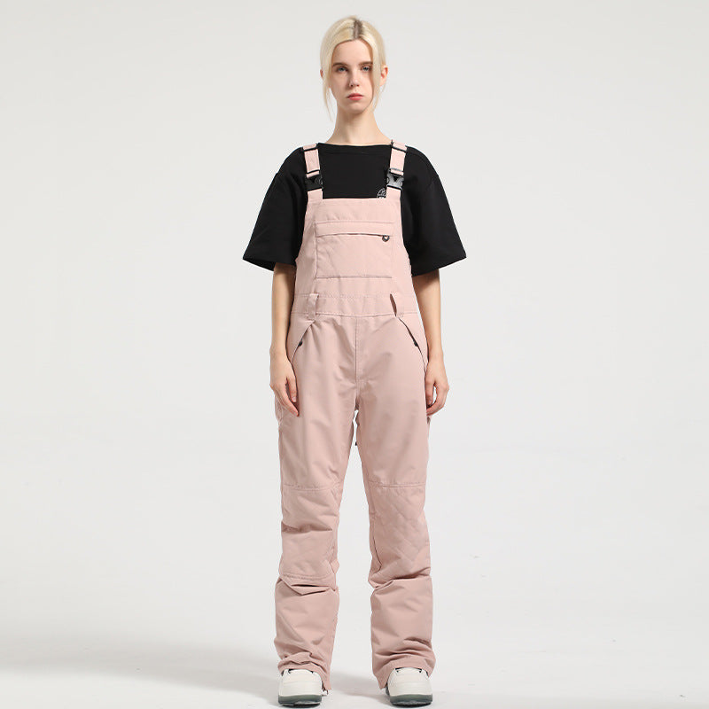 FrostPop Colorblock Bib Snow Pants