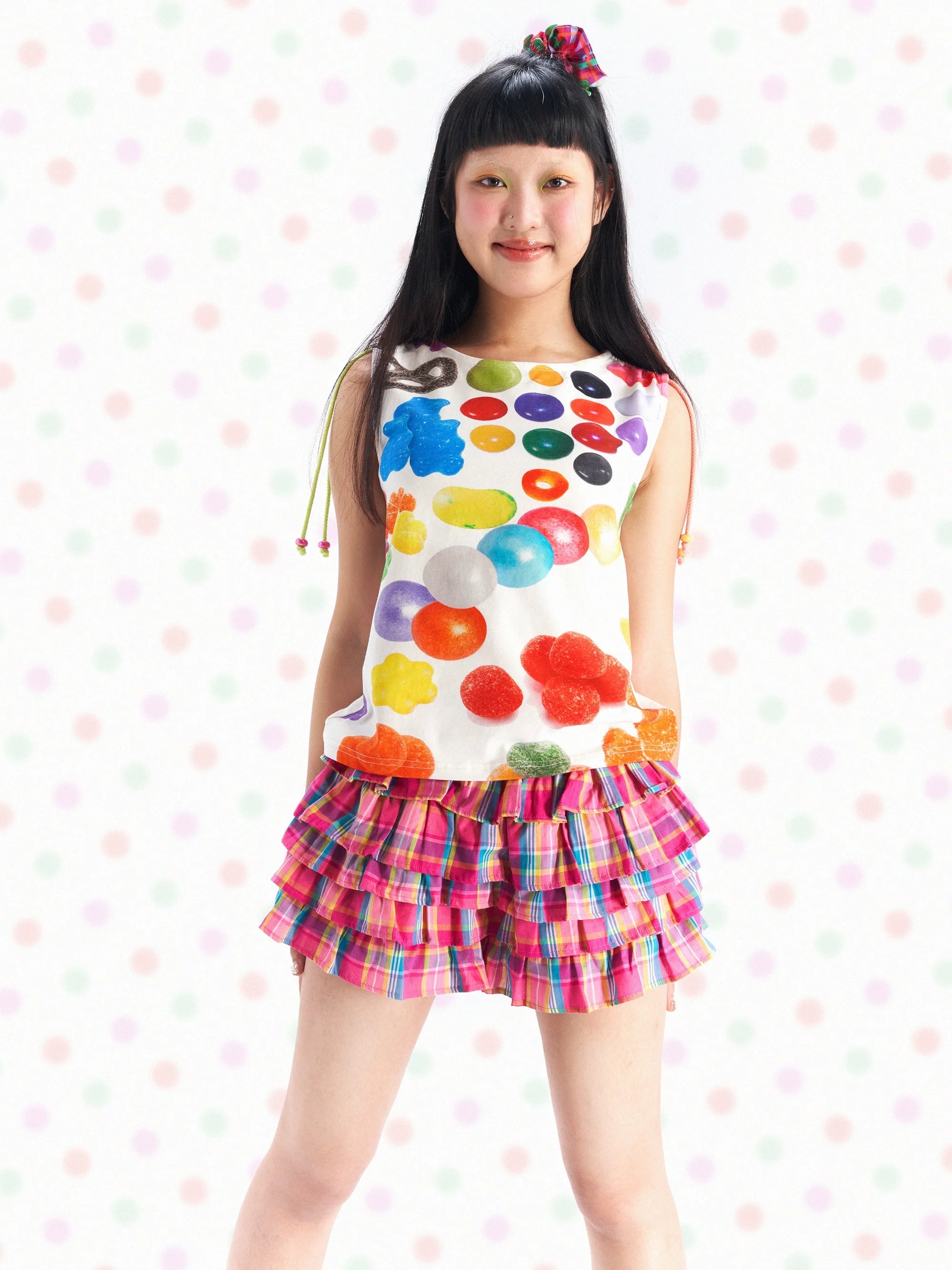 Rainbow Candy Summer Top