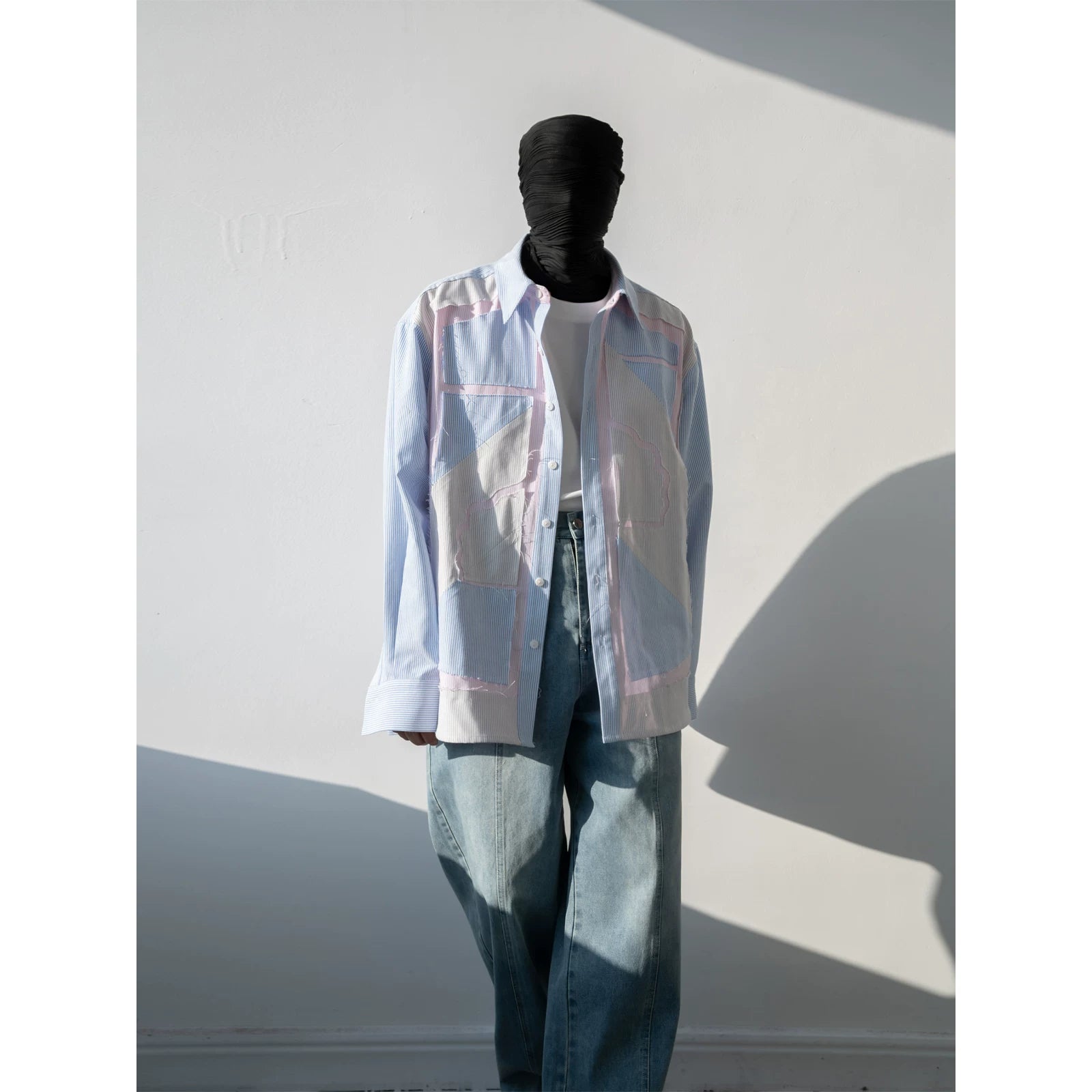 Candy Prism Patchwork Stripe Shirt