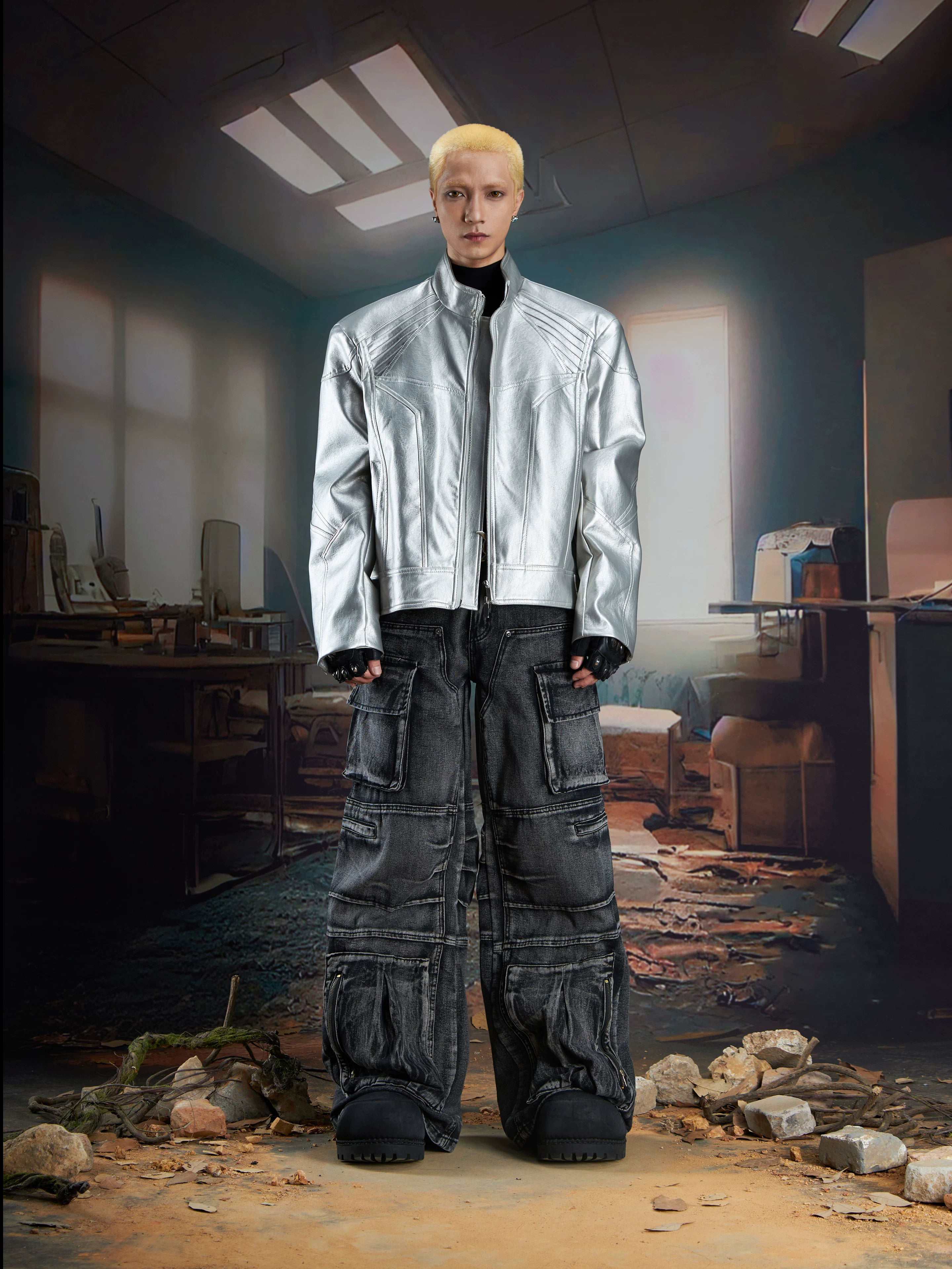 Nebula Spire Moto Jacket