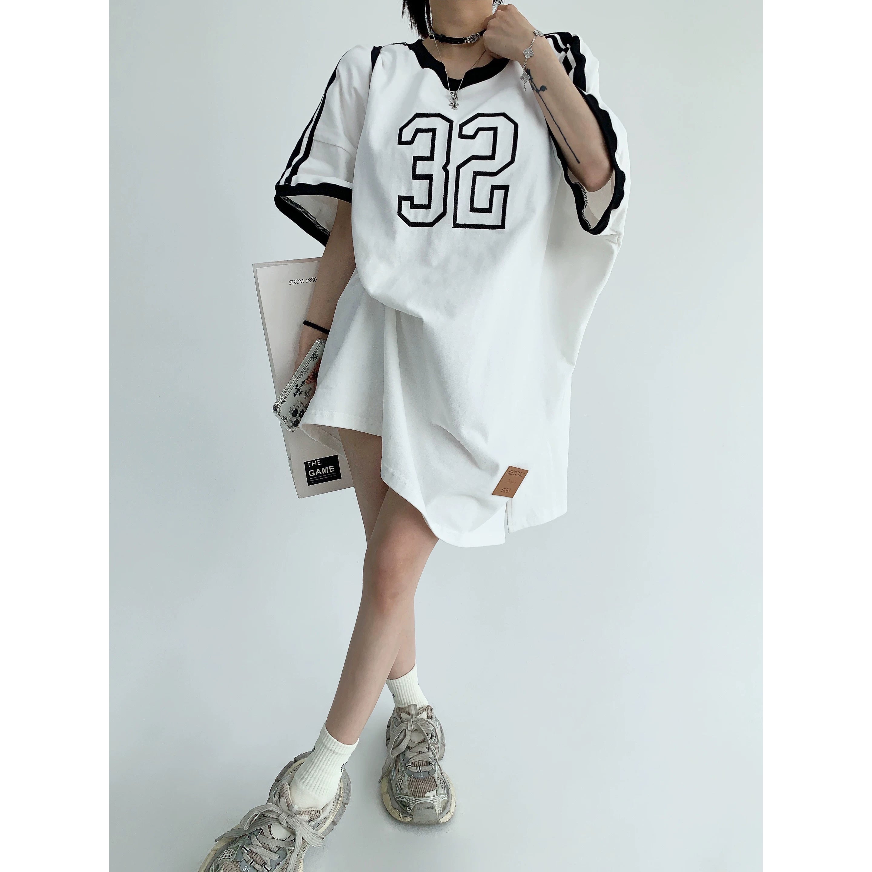 Varsity 32 Oversize Jersey Tee