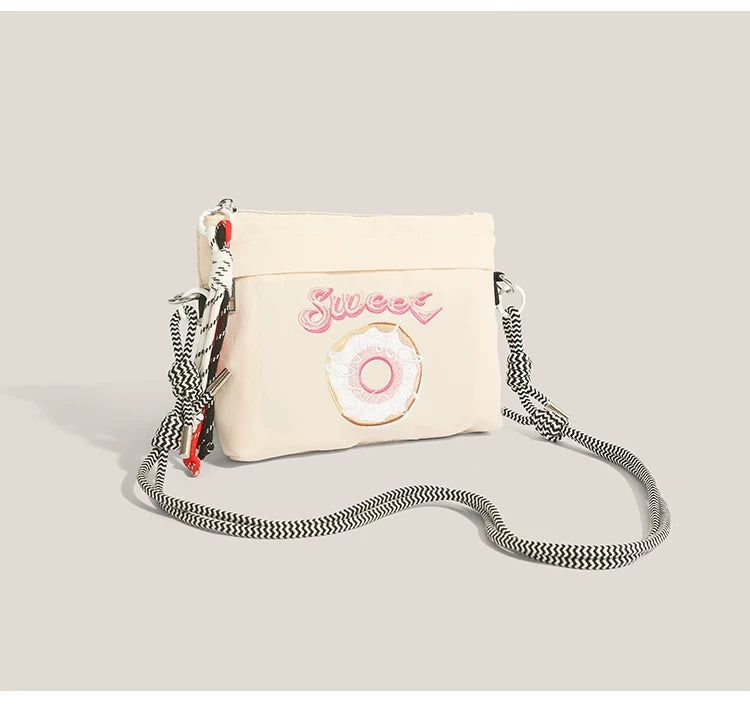 Sweet Sprinkle Donut Rope Crossbody