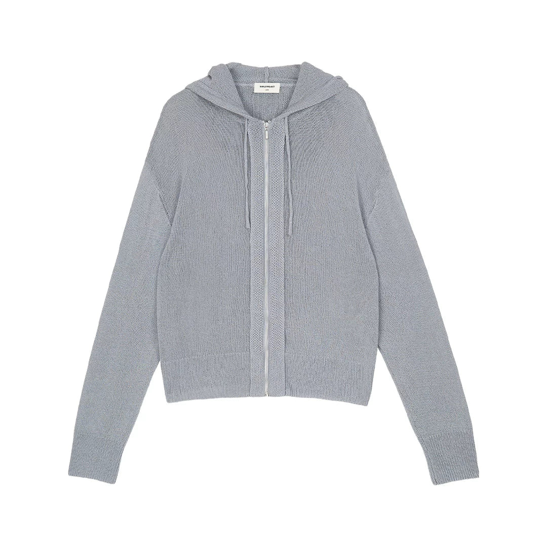 Buttermist Knit Zip Hoodie