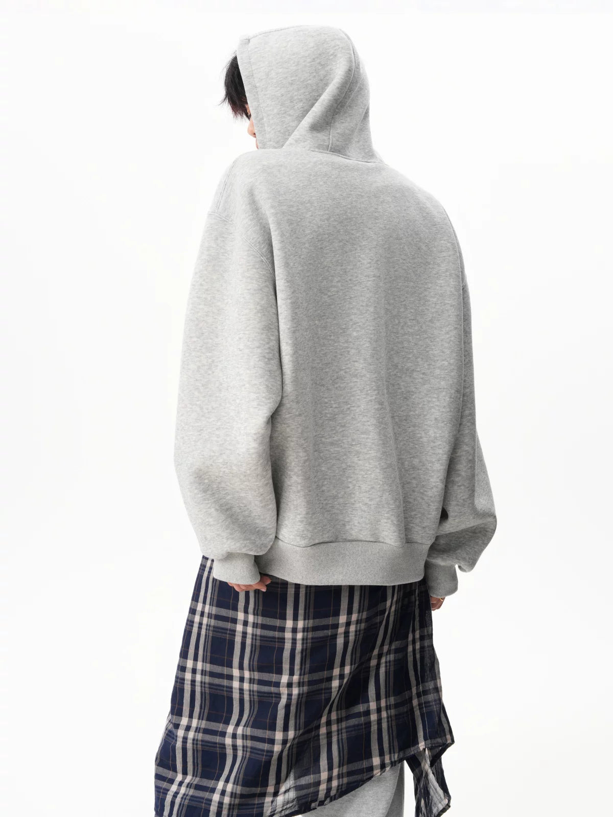 Flannel Trail Henley Hoodie