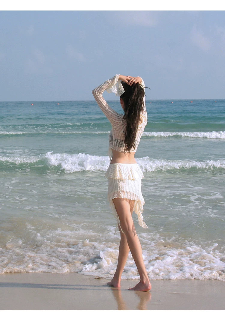 Dune Muse Ruffle Sands Swim Set