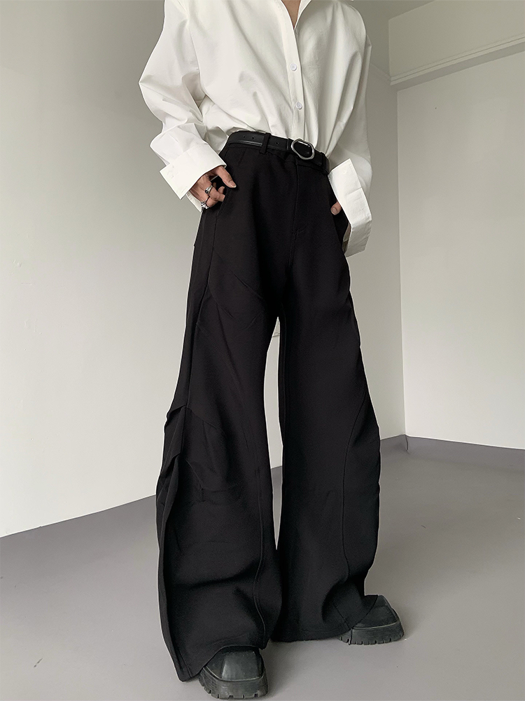 Ivory Streamline Flare Trousers