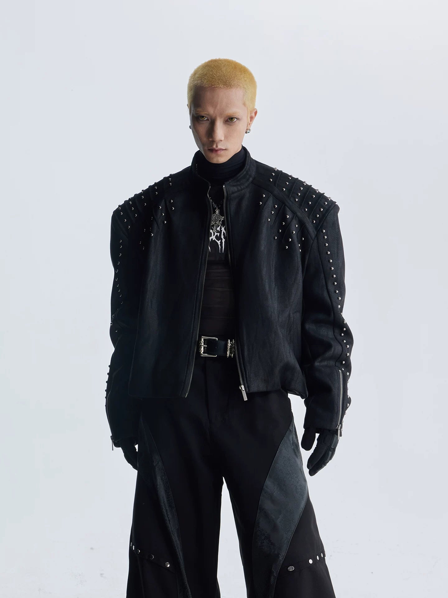 Rampart Studded Moto Jacket