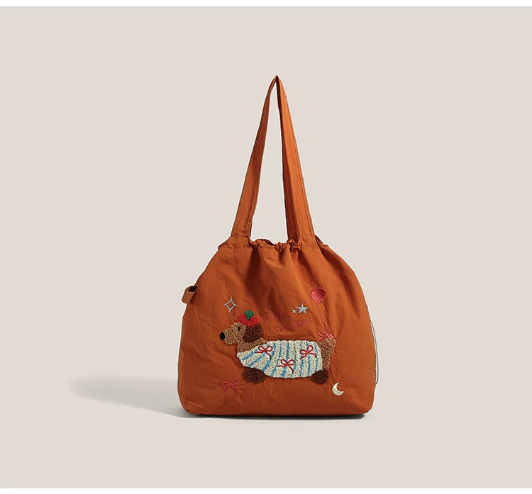 Puppy Pals Playtime Drawstring Tote