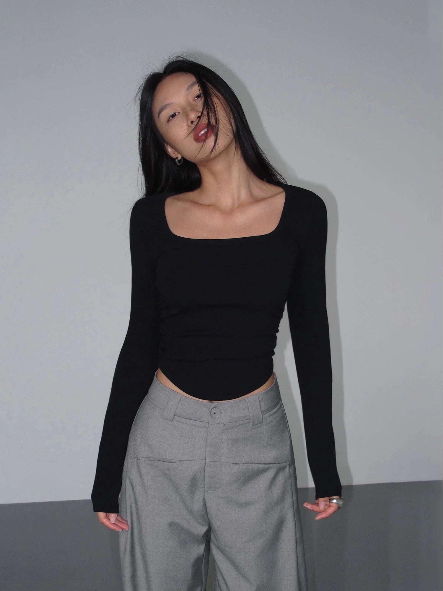 Cloudform Fitted Crop Top