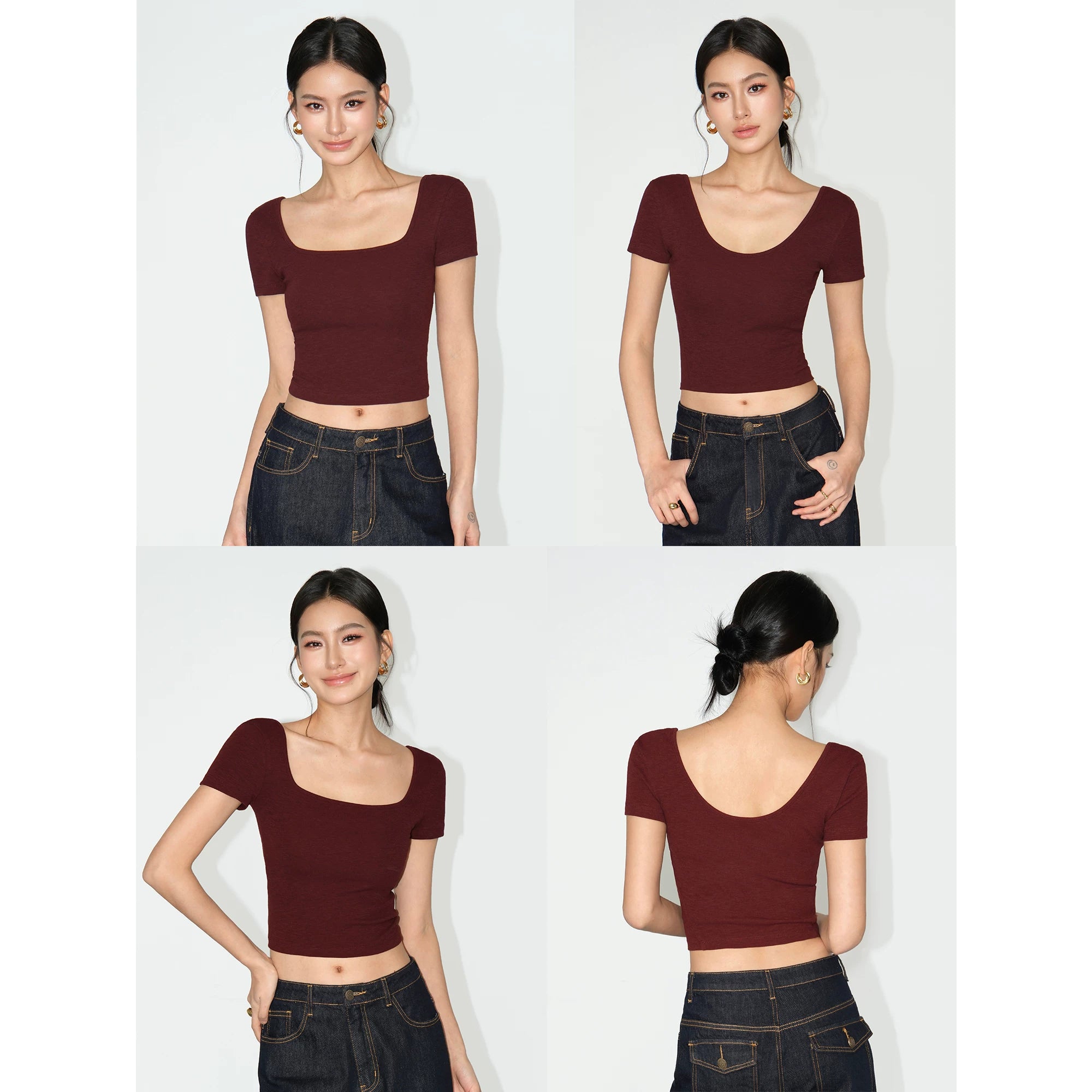 Gallery Square Essential Crop Tee