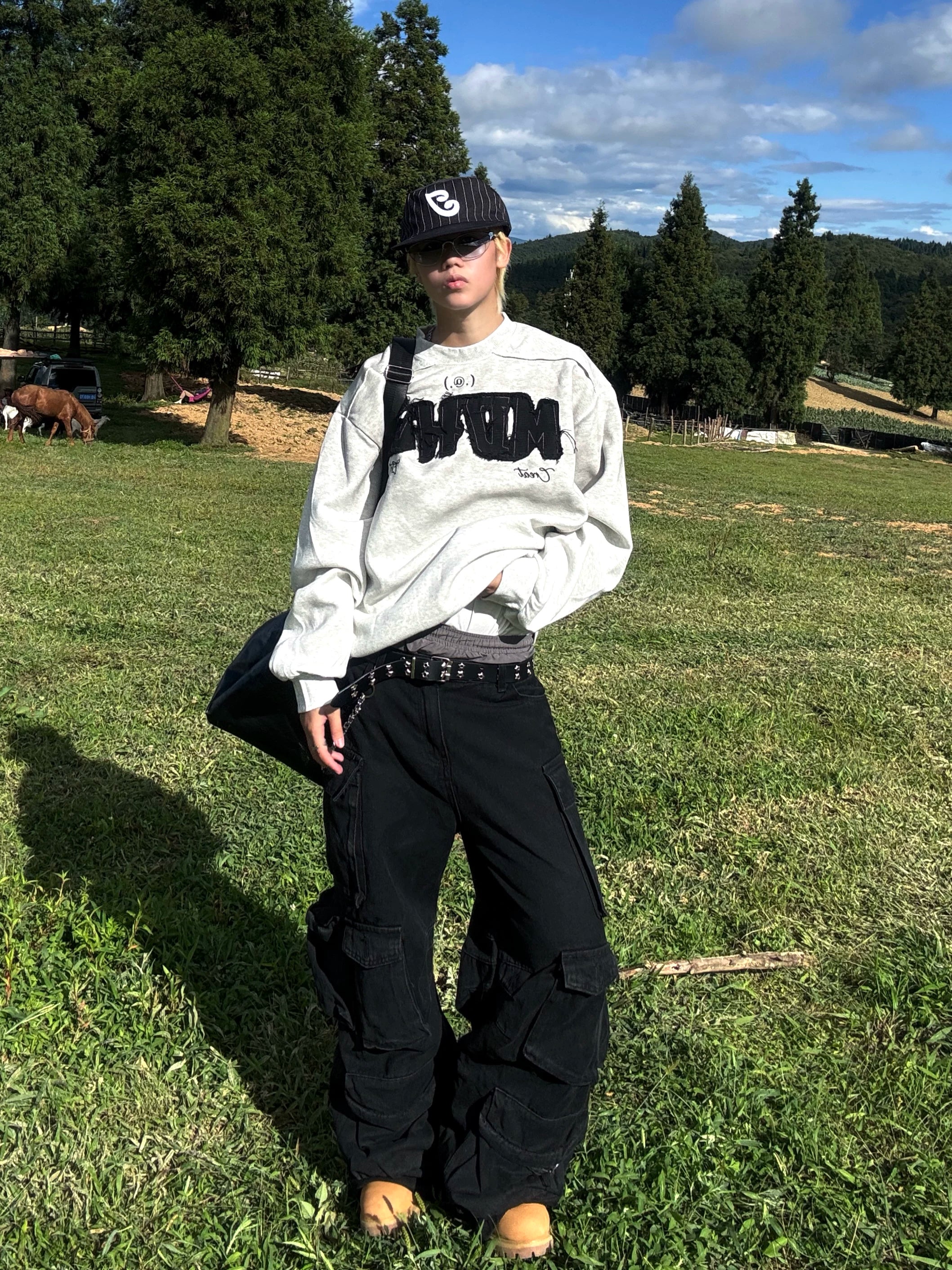 Cloudfield Rough-Cut Logo Sweatshirt