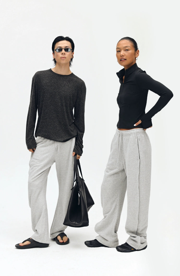 Twill Drawstring Sweatpants