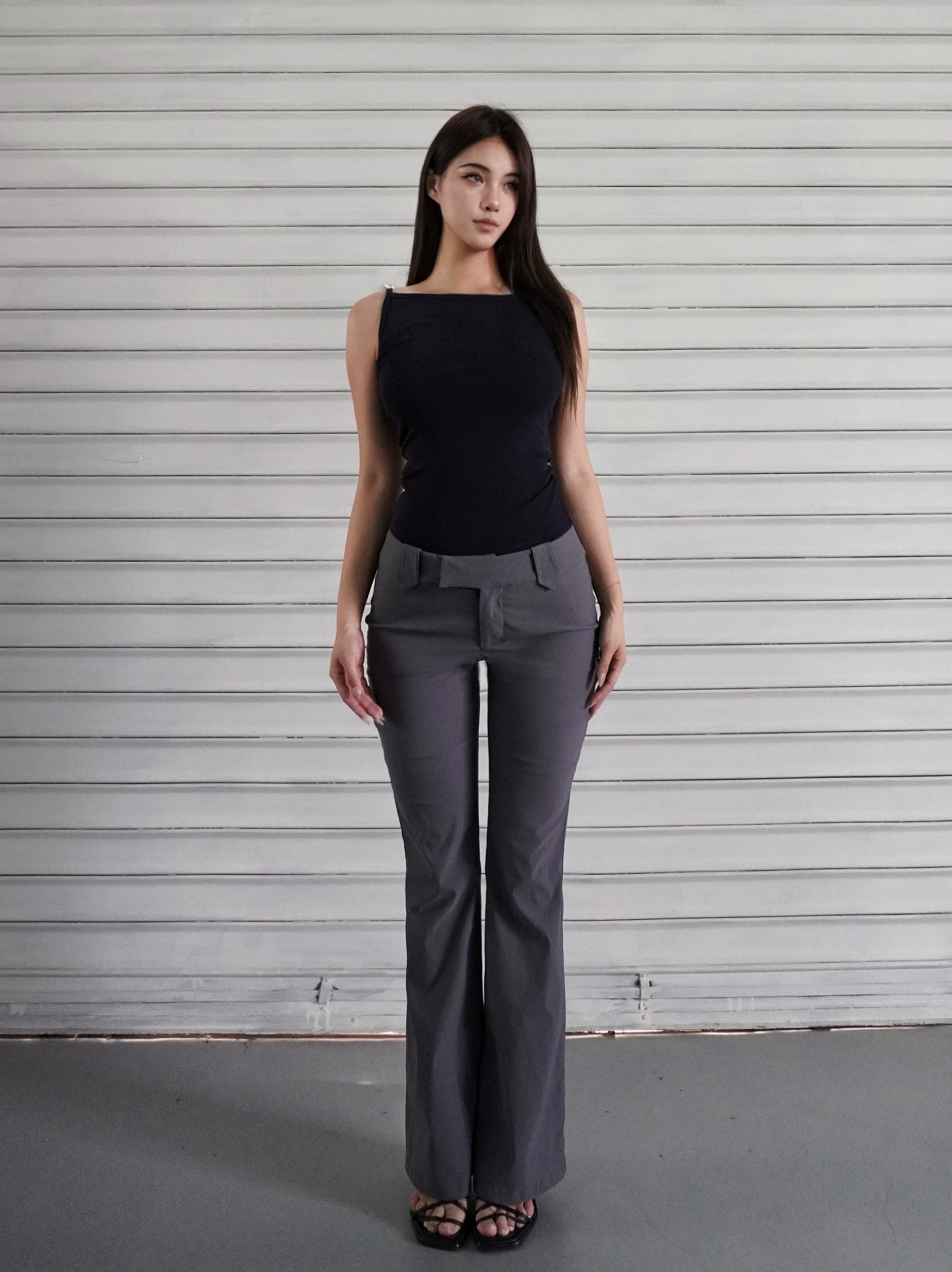 Camisole à épaules déroutantes françaises