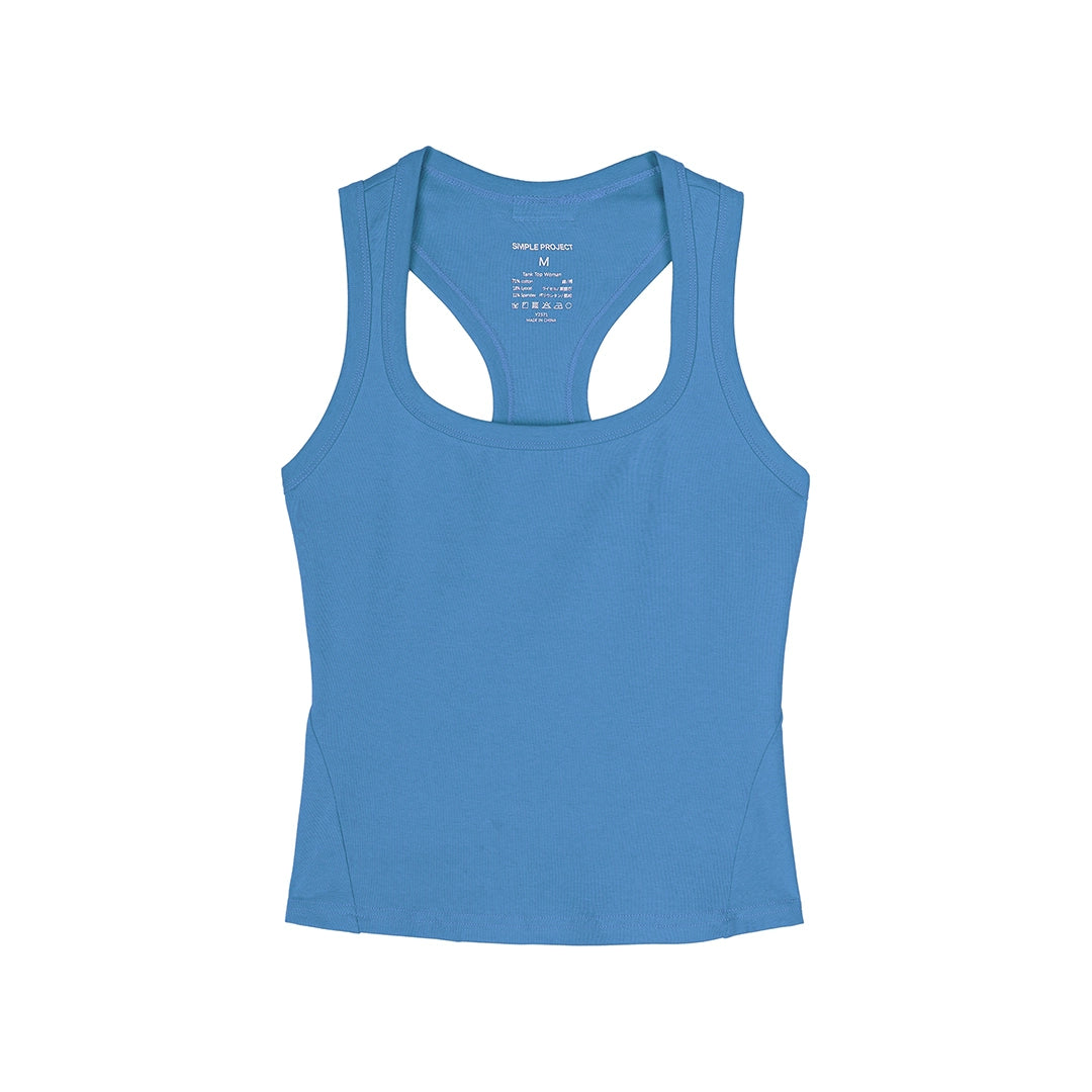 Essential Ribbed Racerback Tank Top