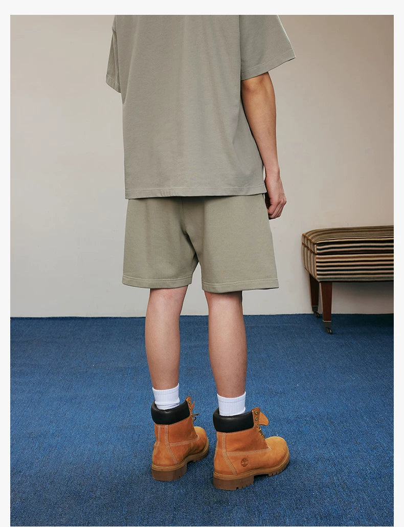Metroline Drop-Crotch Sweat Shorts