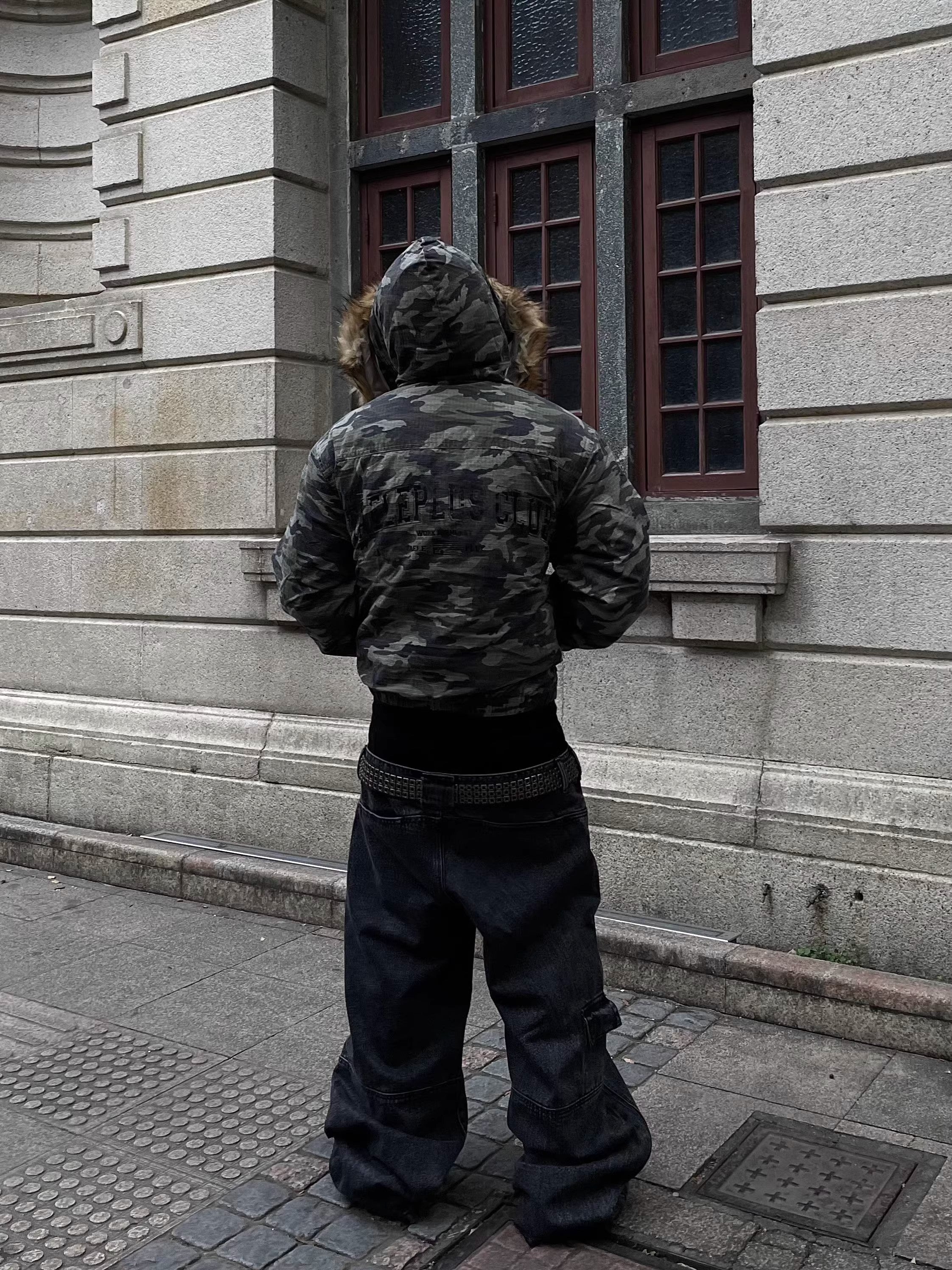 Camo Arctic Faux Fur Parka